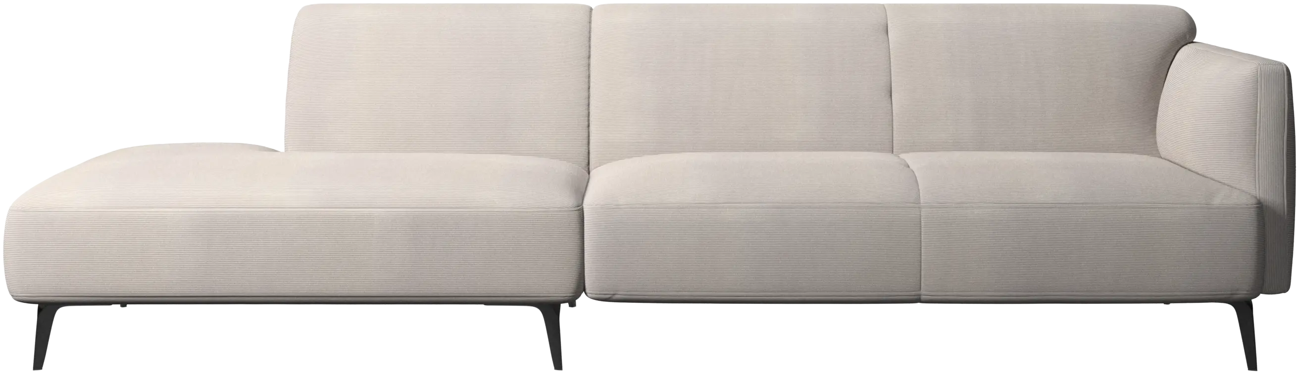 Modena sofa with lounging unit