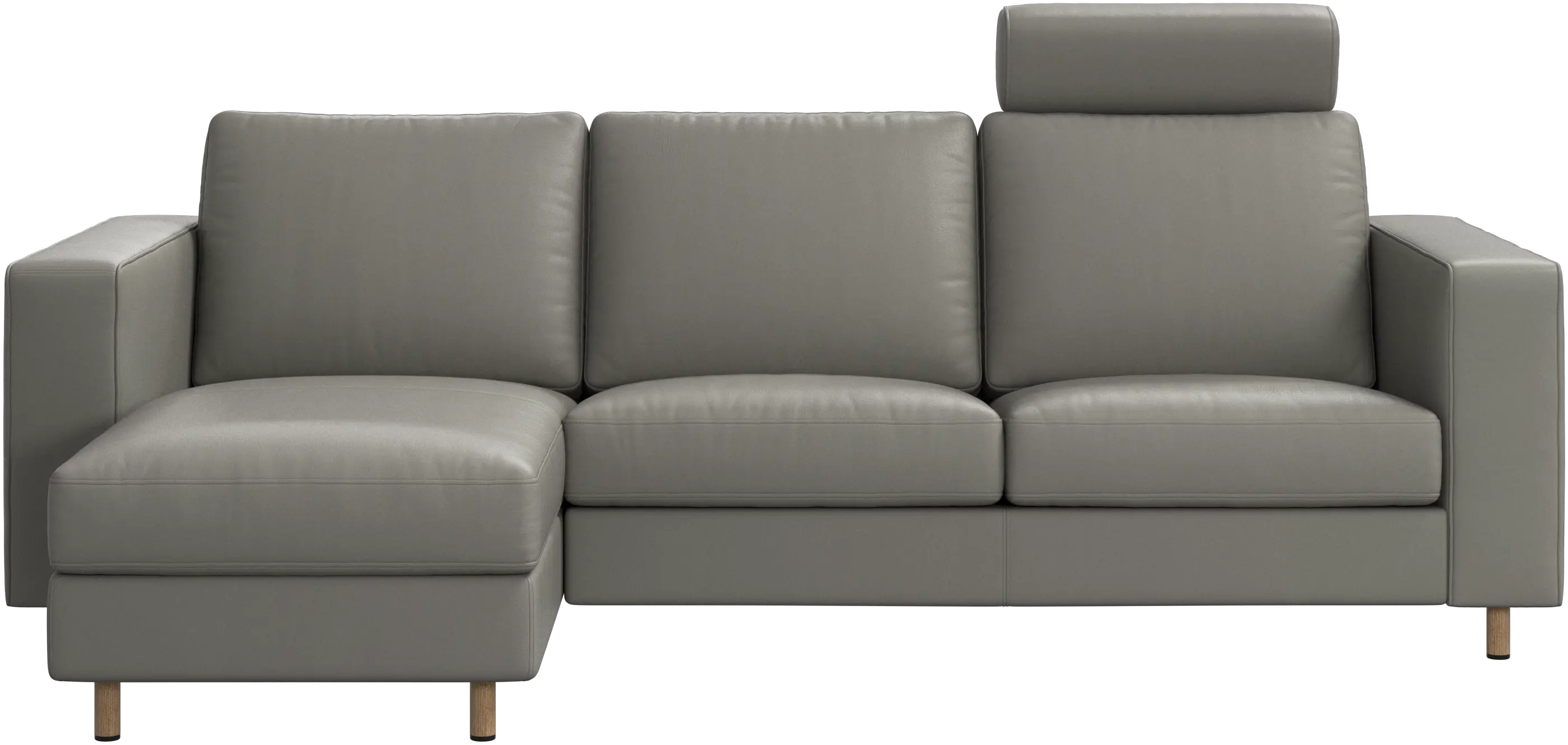 Indivi sofa with chaise longue left