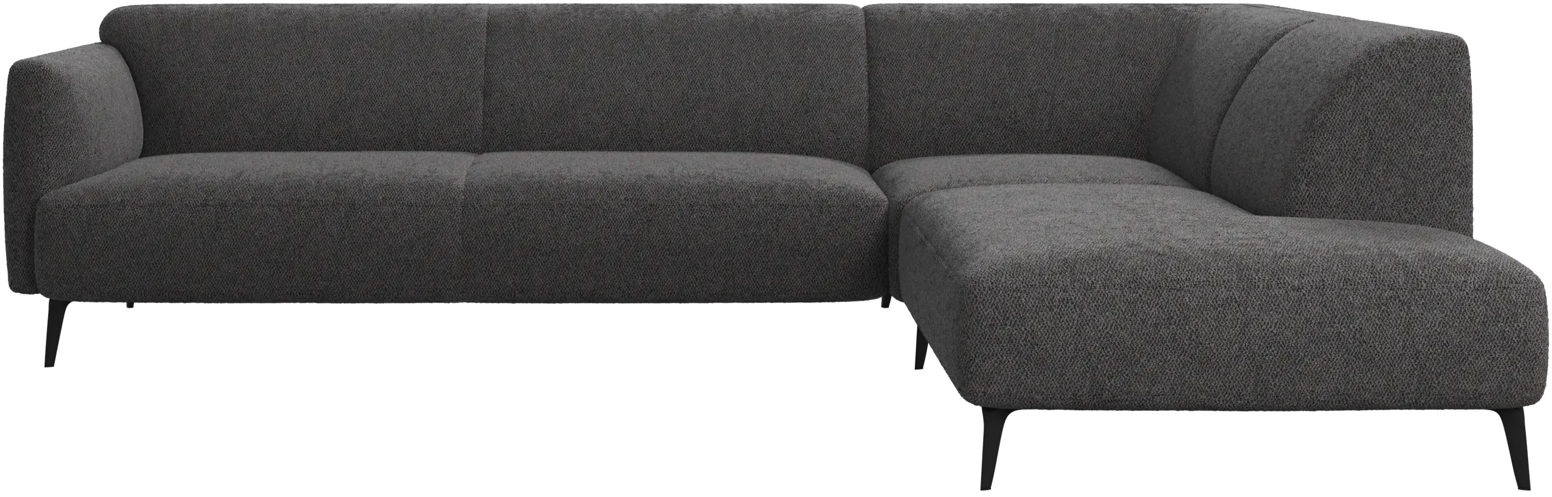 Modena corner sofa with lounging unit