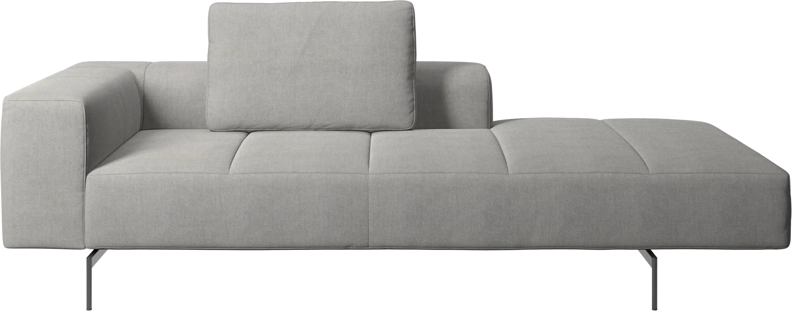 Amsterdam Iounging module for sofa, armrest left, open end right
