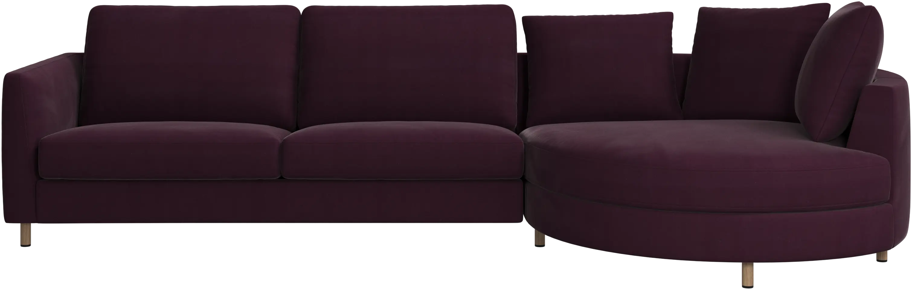 Indivi sofa with chaise longue right
