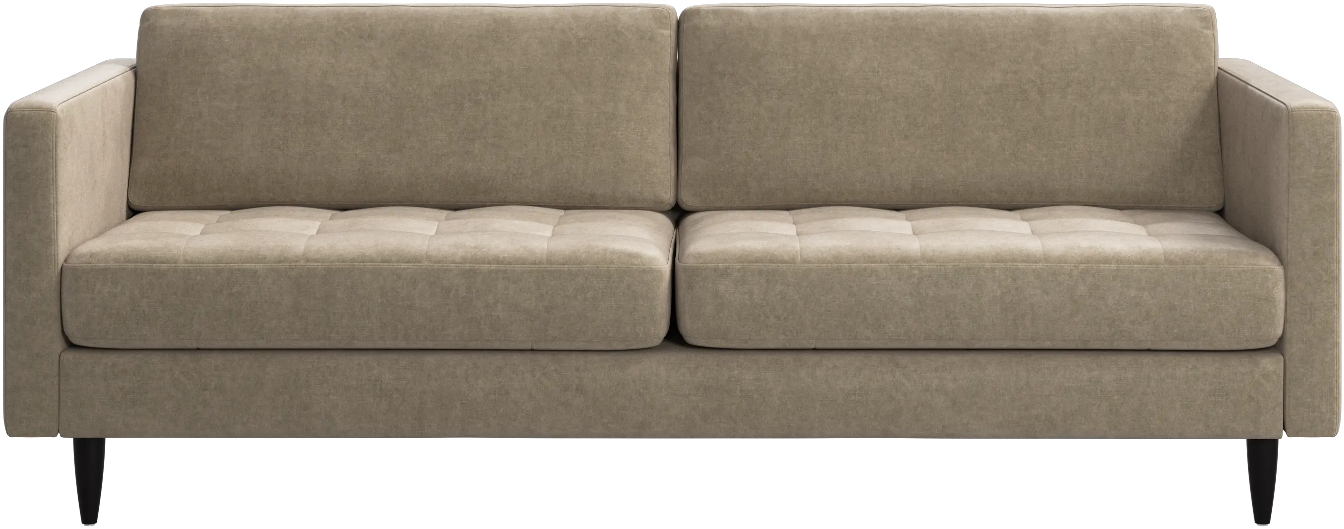 Osaka sofa, tufted seat