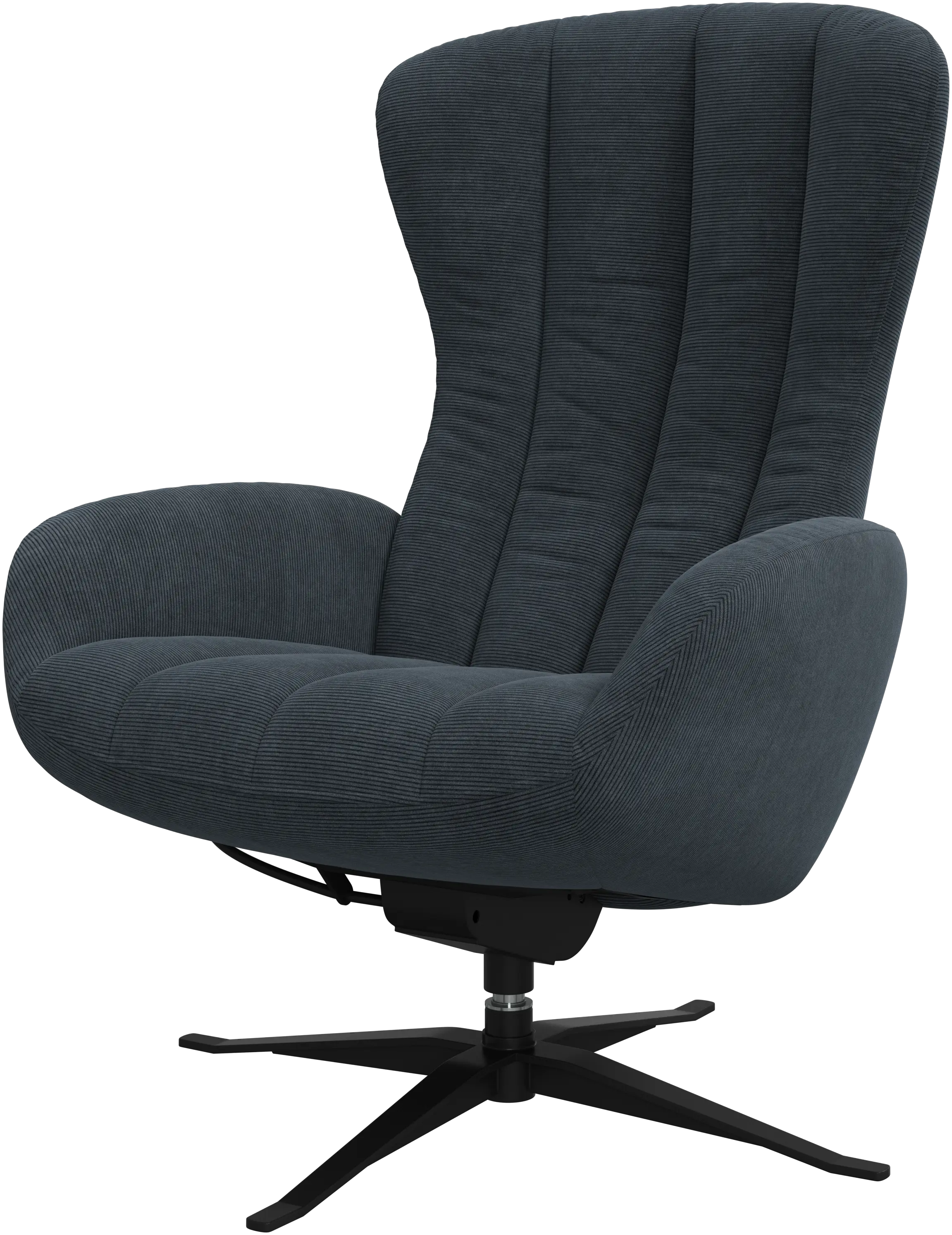 Tilburg living chair with tilt, swivel and adjustable headrest