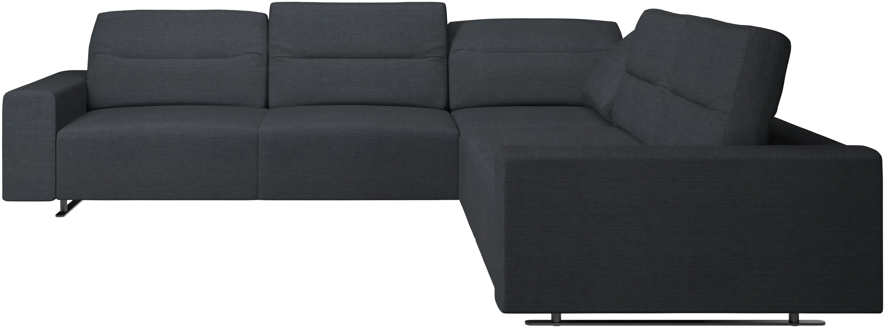 Hampton corner sofa with adjustable back