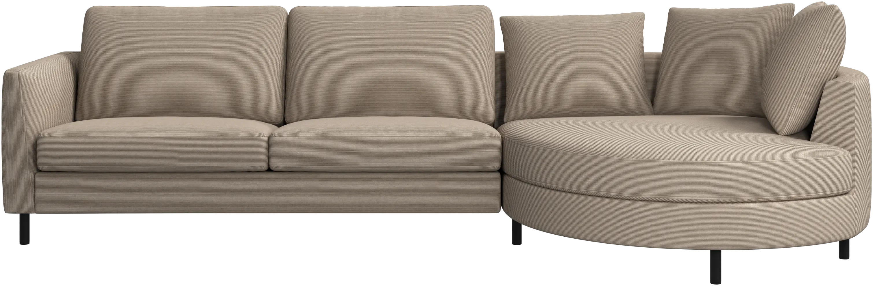 Indivi sofa with chaise longue right