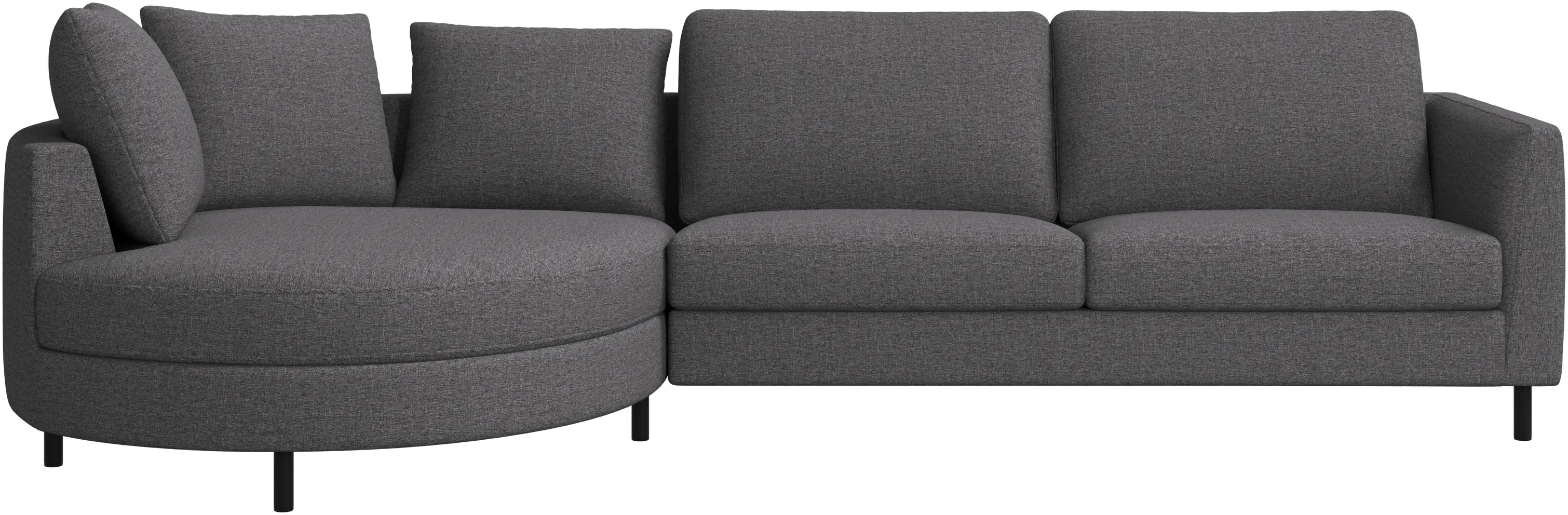 Sofá Indivi con módulo chaise-longue a la izquierda