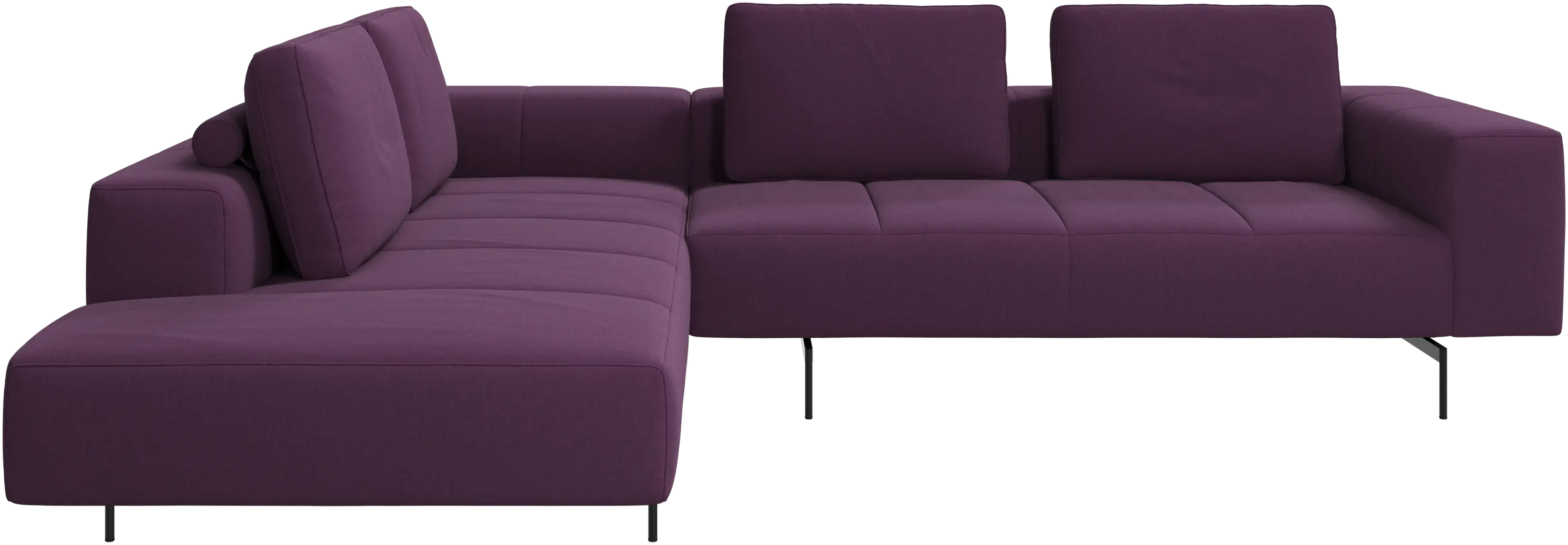 Amsterdam corner sofa with lounging unit