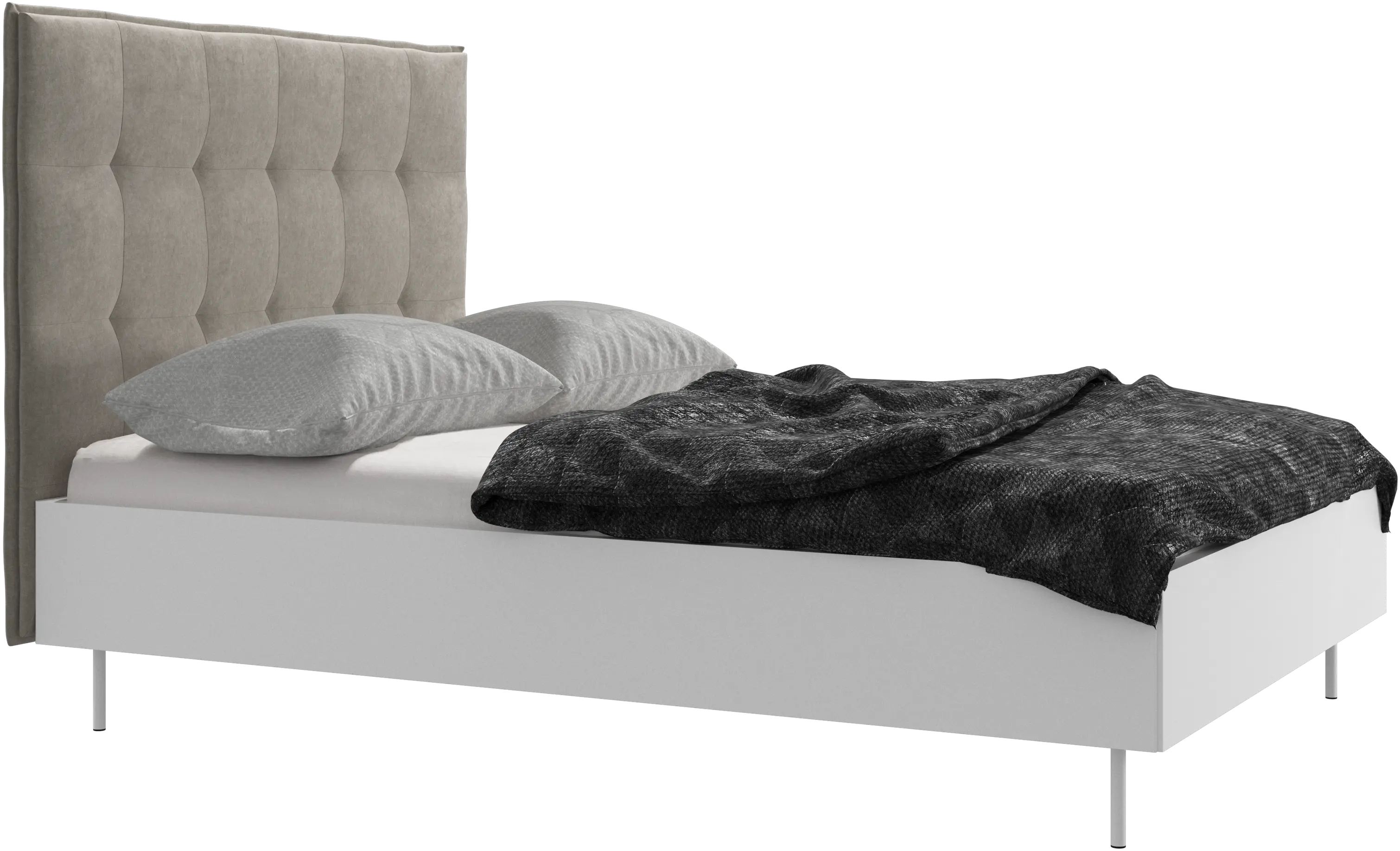 Lugano bed, excl. mattress