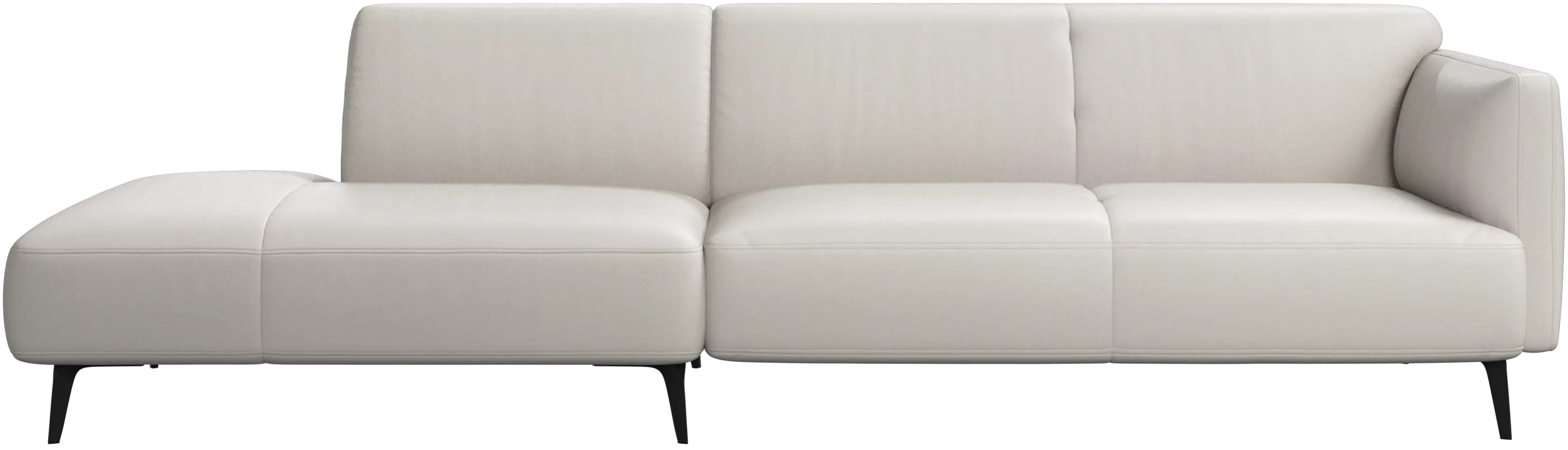 Modena sofa with lounging unit