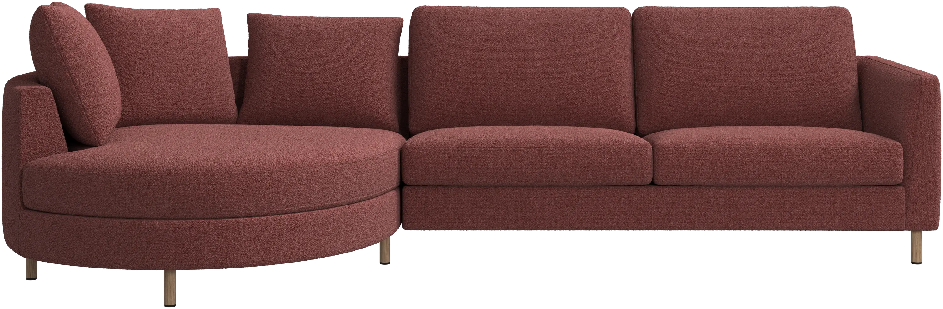 Indivi sofa with chaise longue left