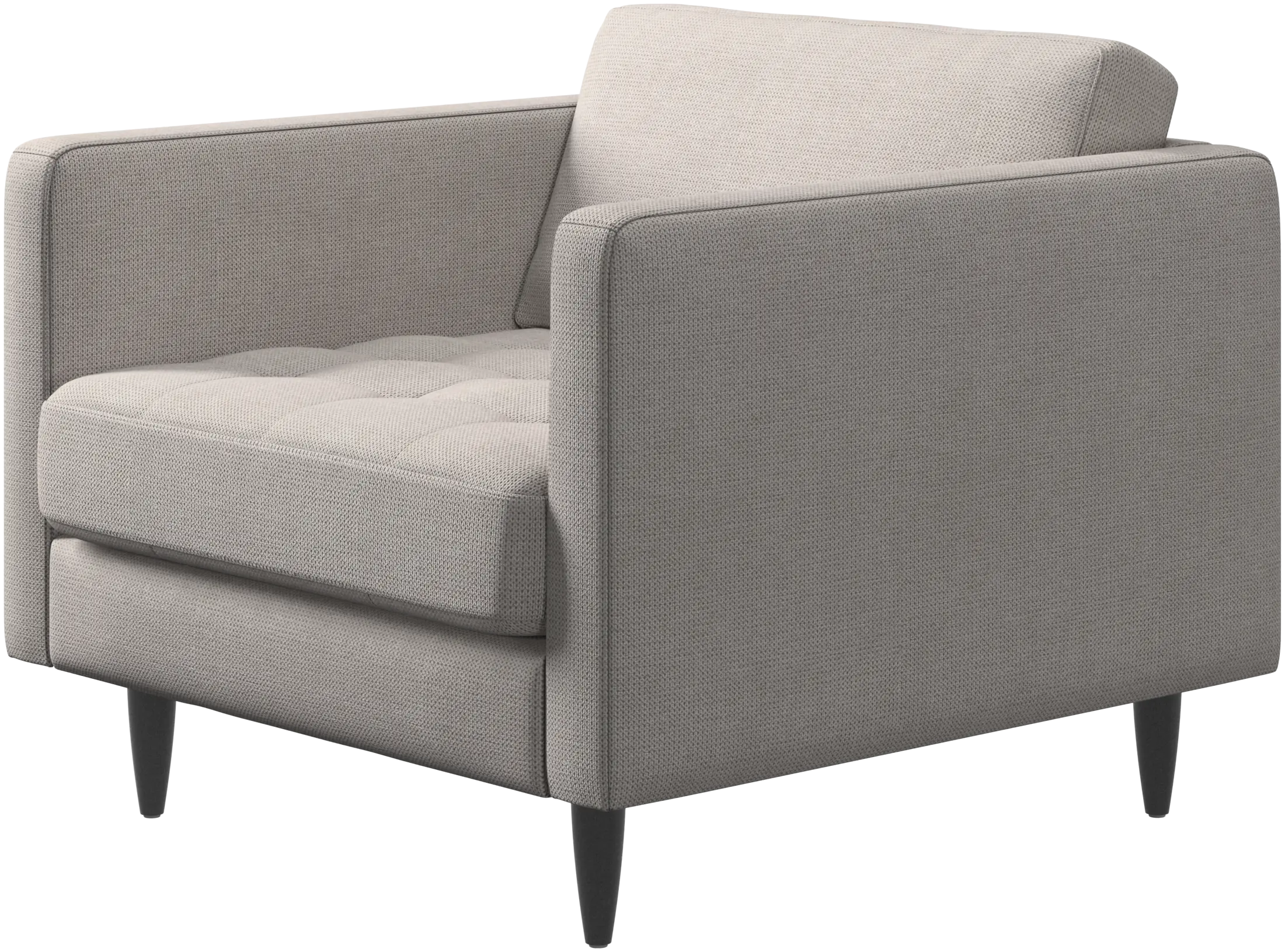 Osaka chair, tufted seat