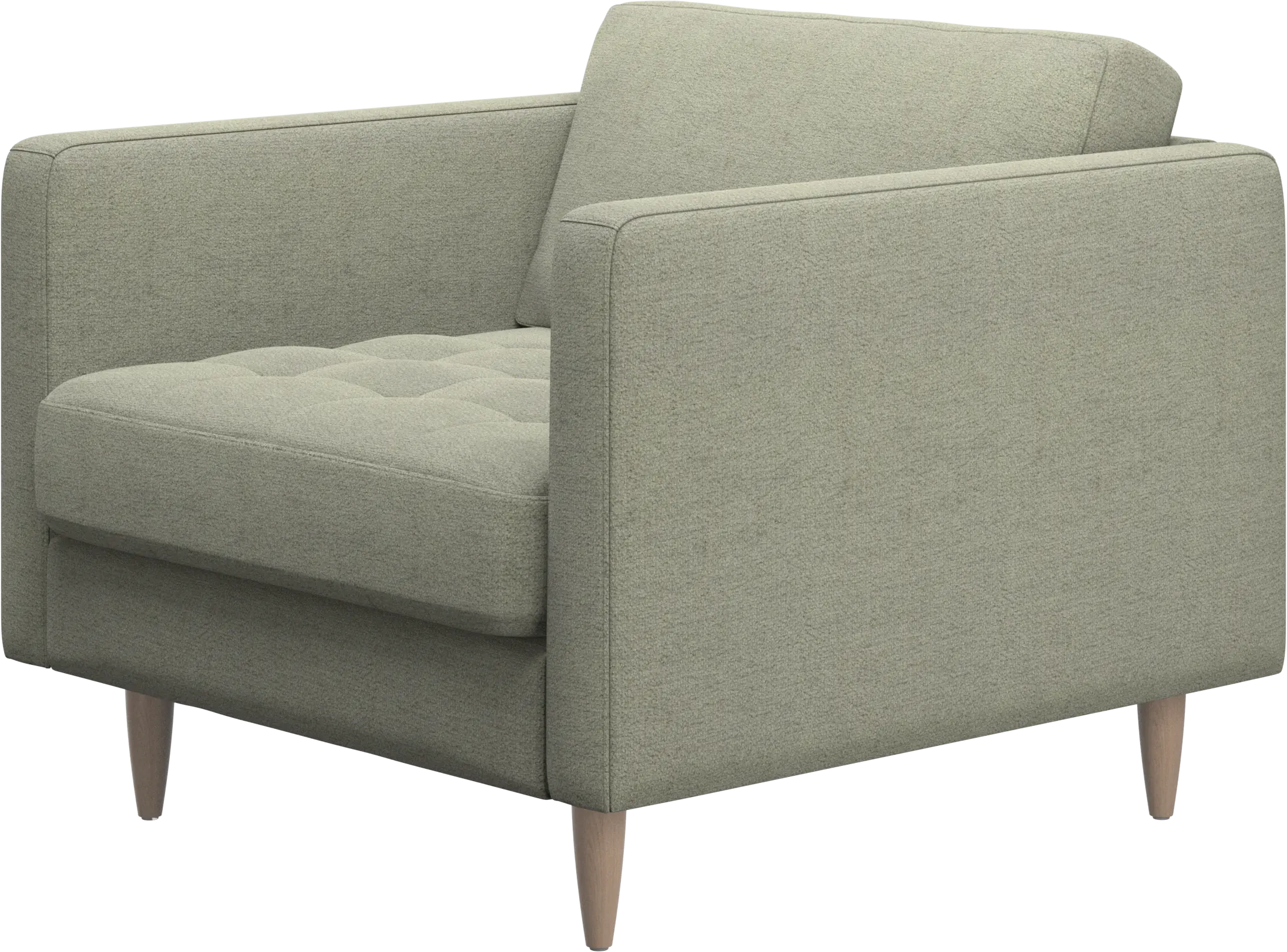 Osaka chair, tufted seat