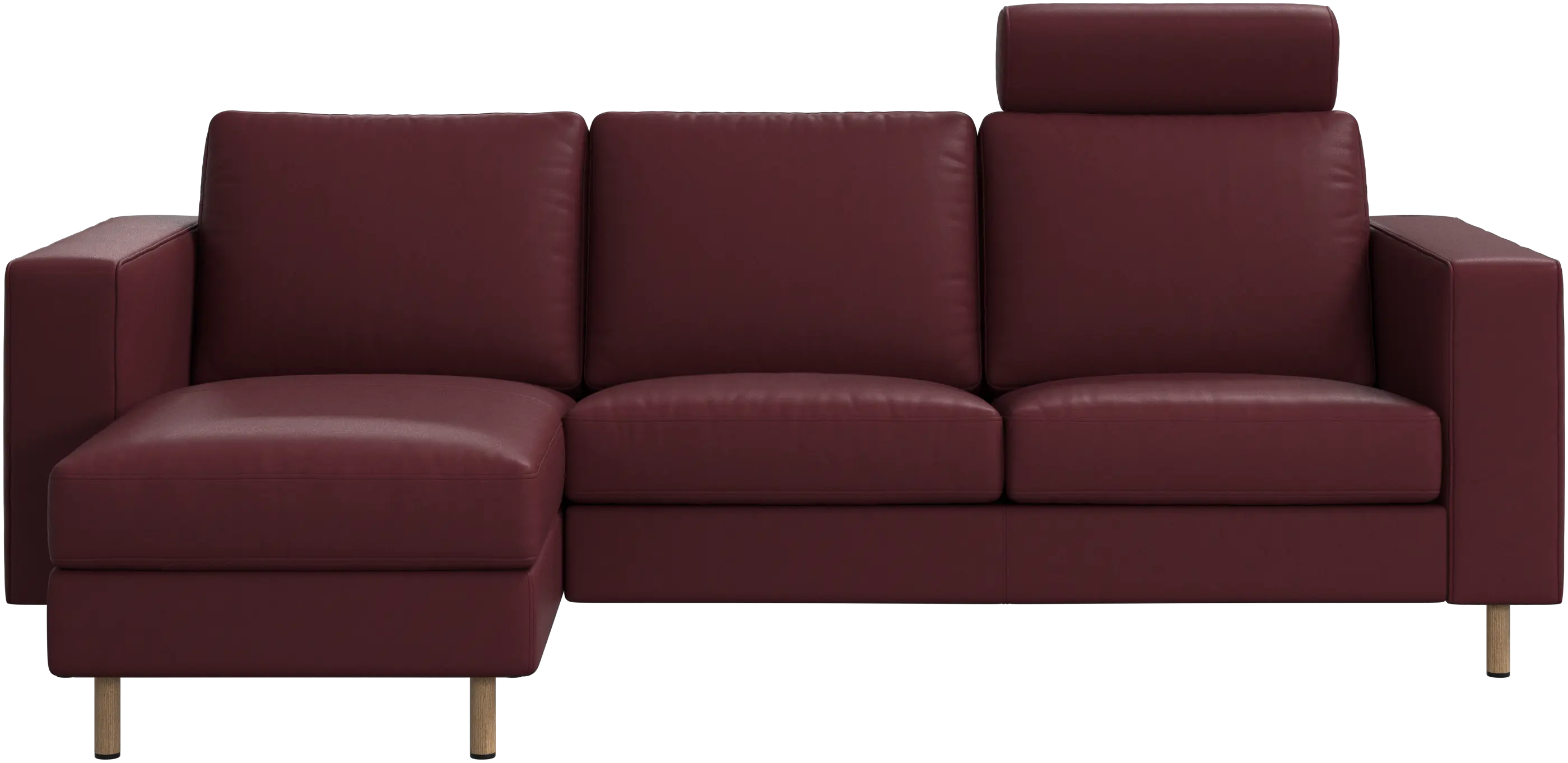 Indivi sofa with chaise longue left