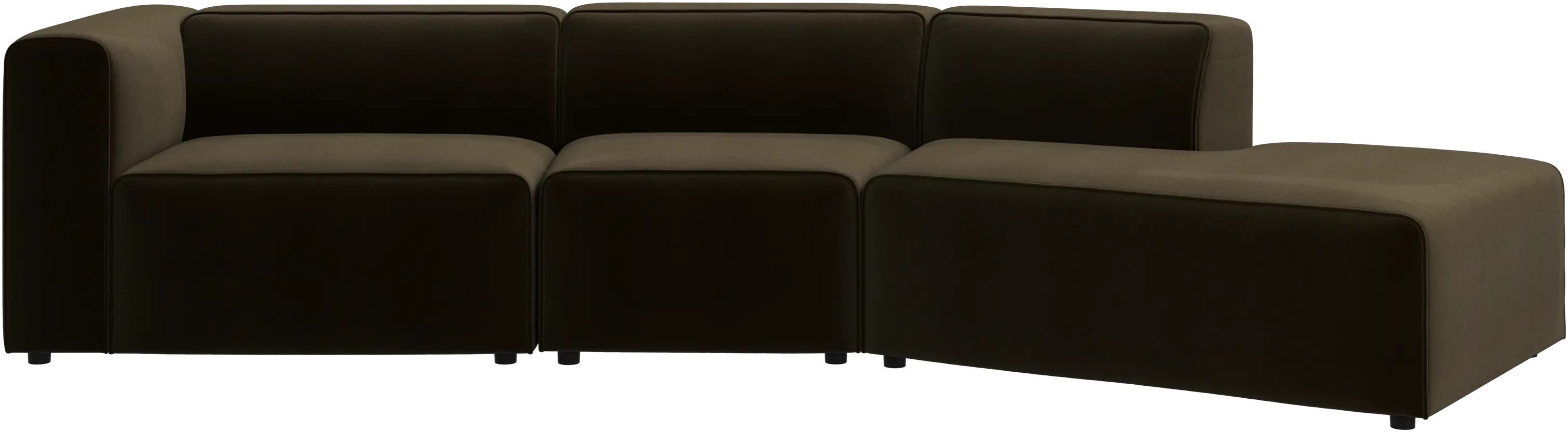 Carmo sofa with lounging units