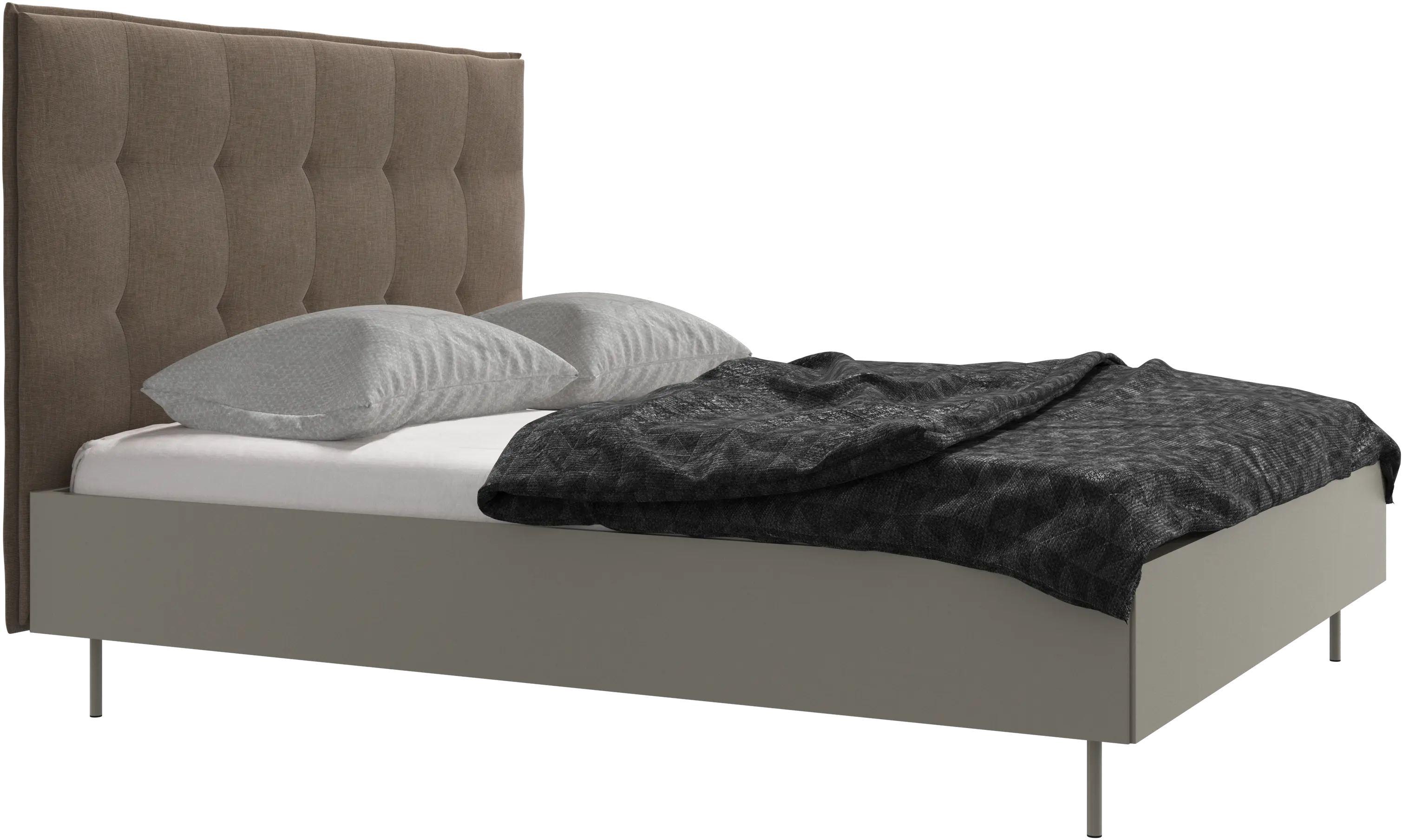 Lugano bed, excl. mattress