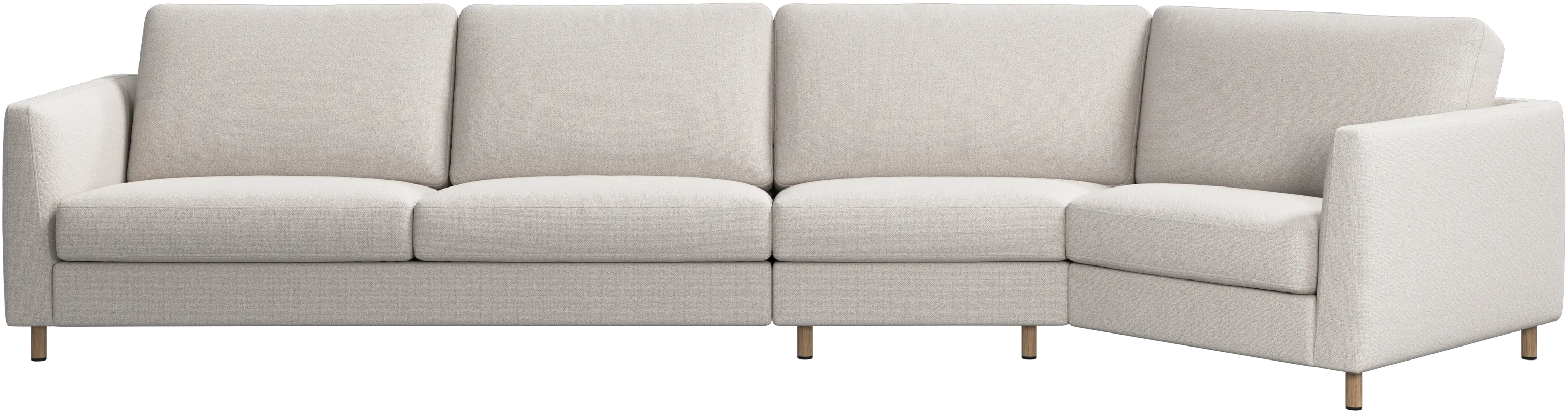 Sofá de canto Indivi à direita