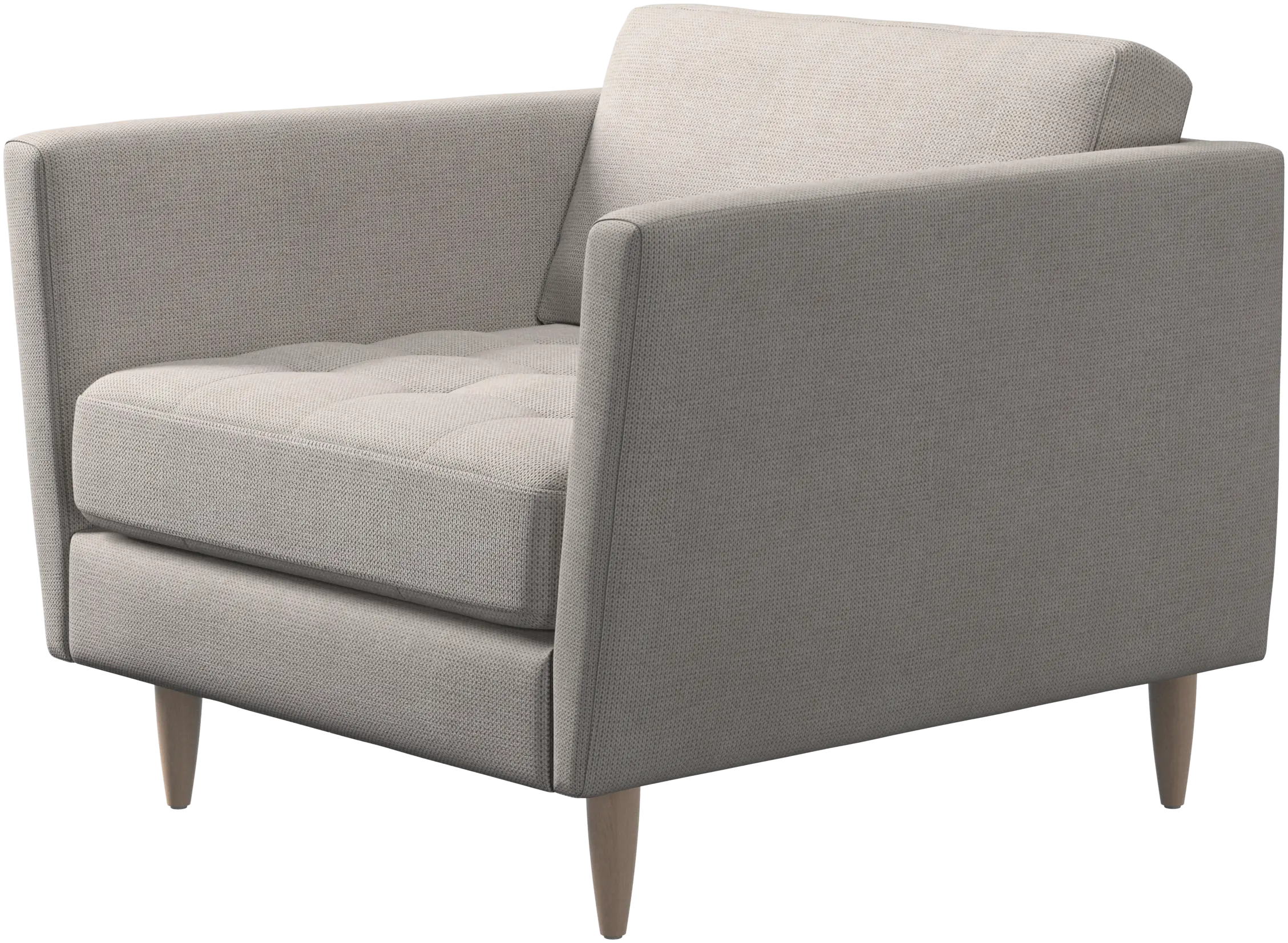 Osaka chair, tufted seat