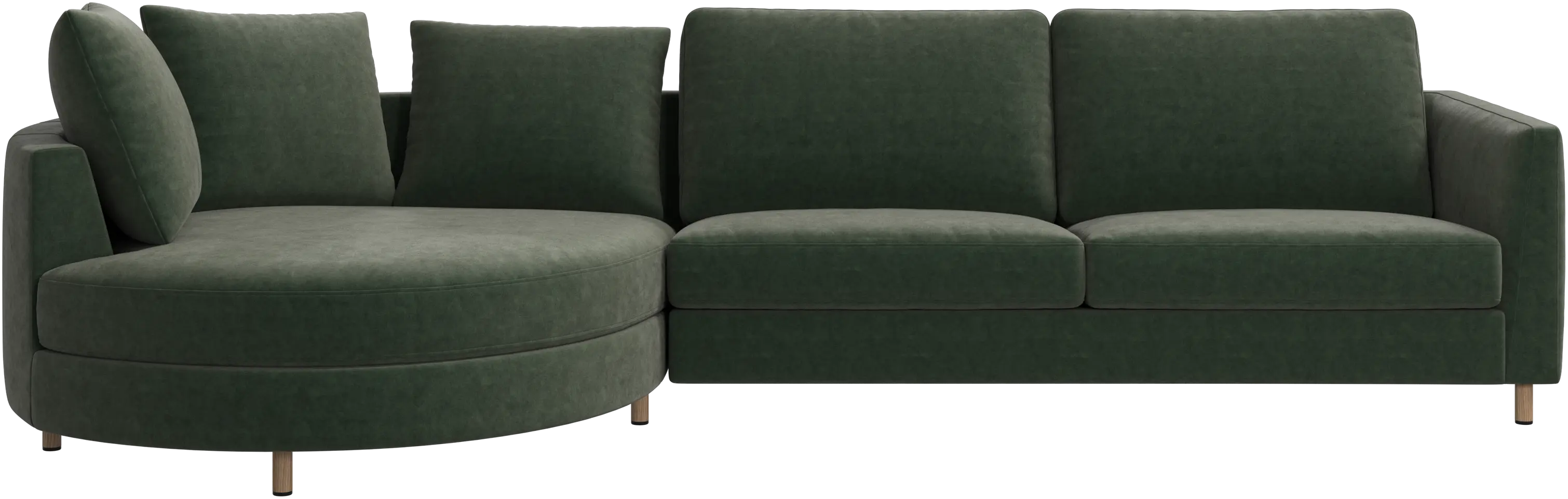 Indivi sofa with chaise longue left