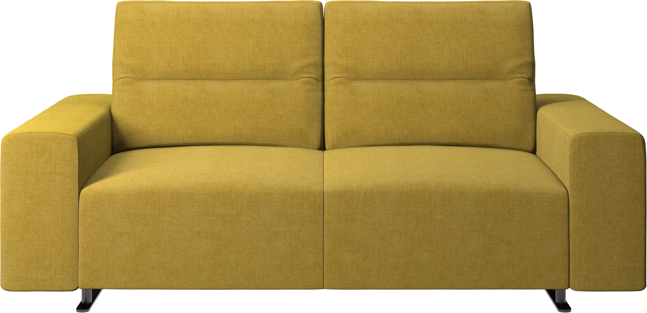 Hampton sofa with adjustable back and storage on the left side