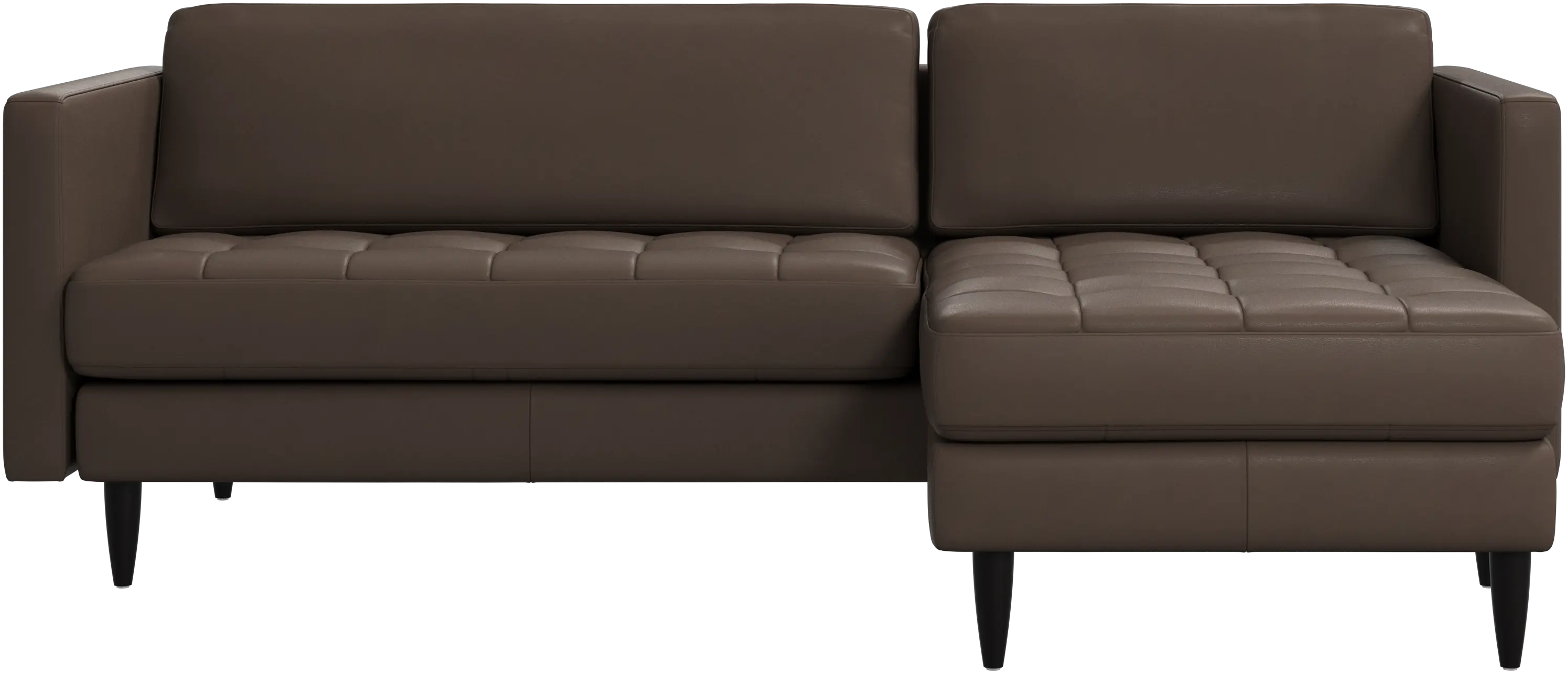 Osaka sofa with resting unit, tufted seat