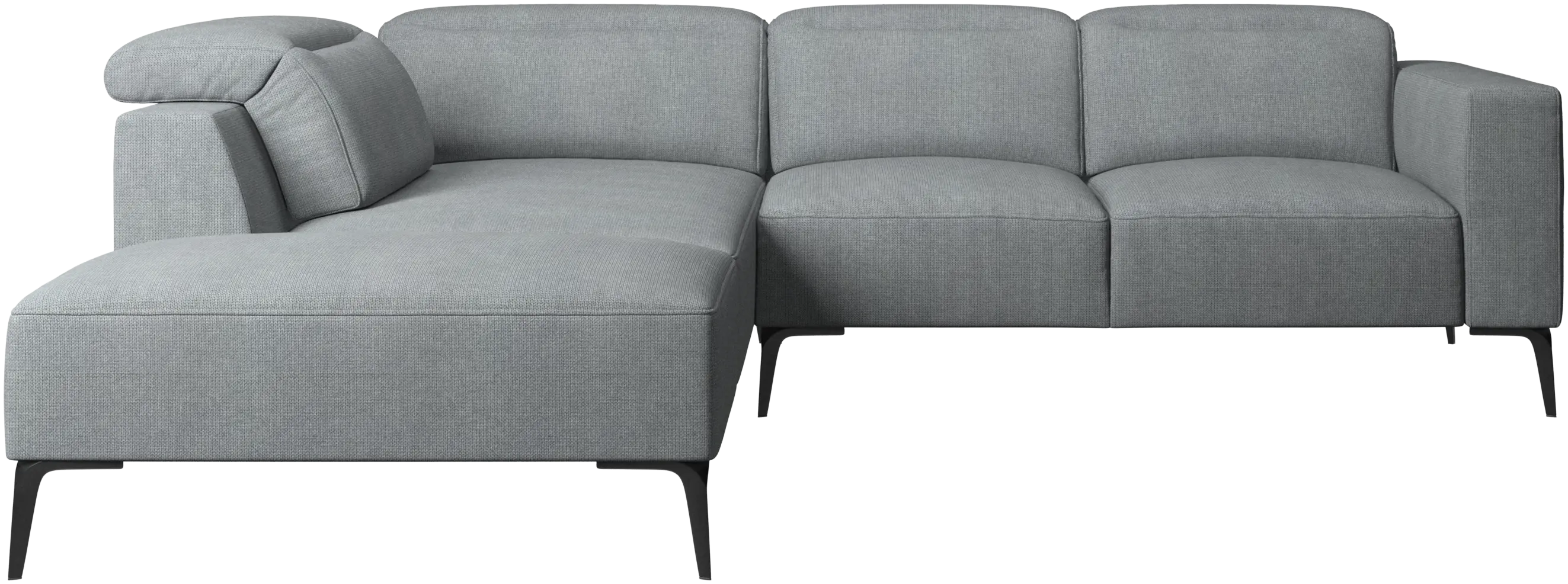 Zürich corner sofa with lounging unit