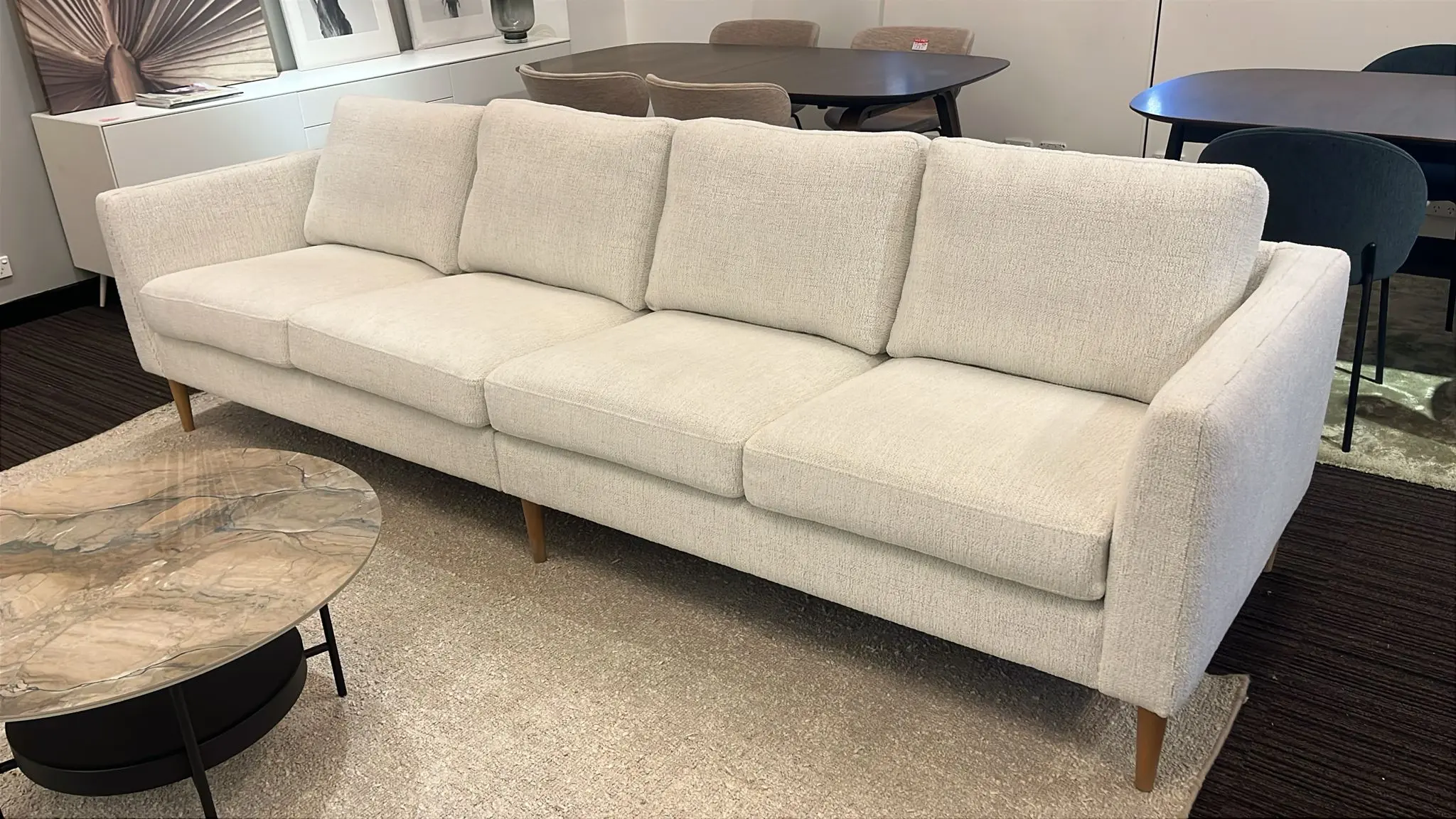Sofas Indivi 4 seater sofa - WHITE LUCCA