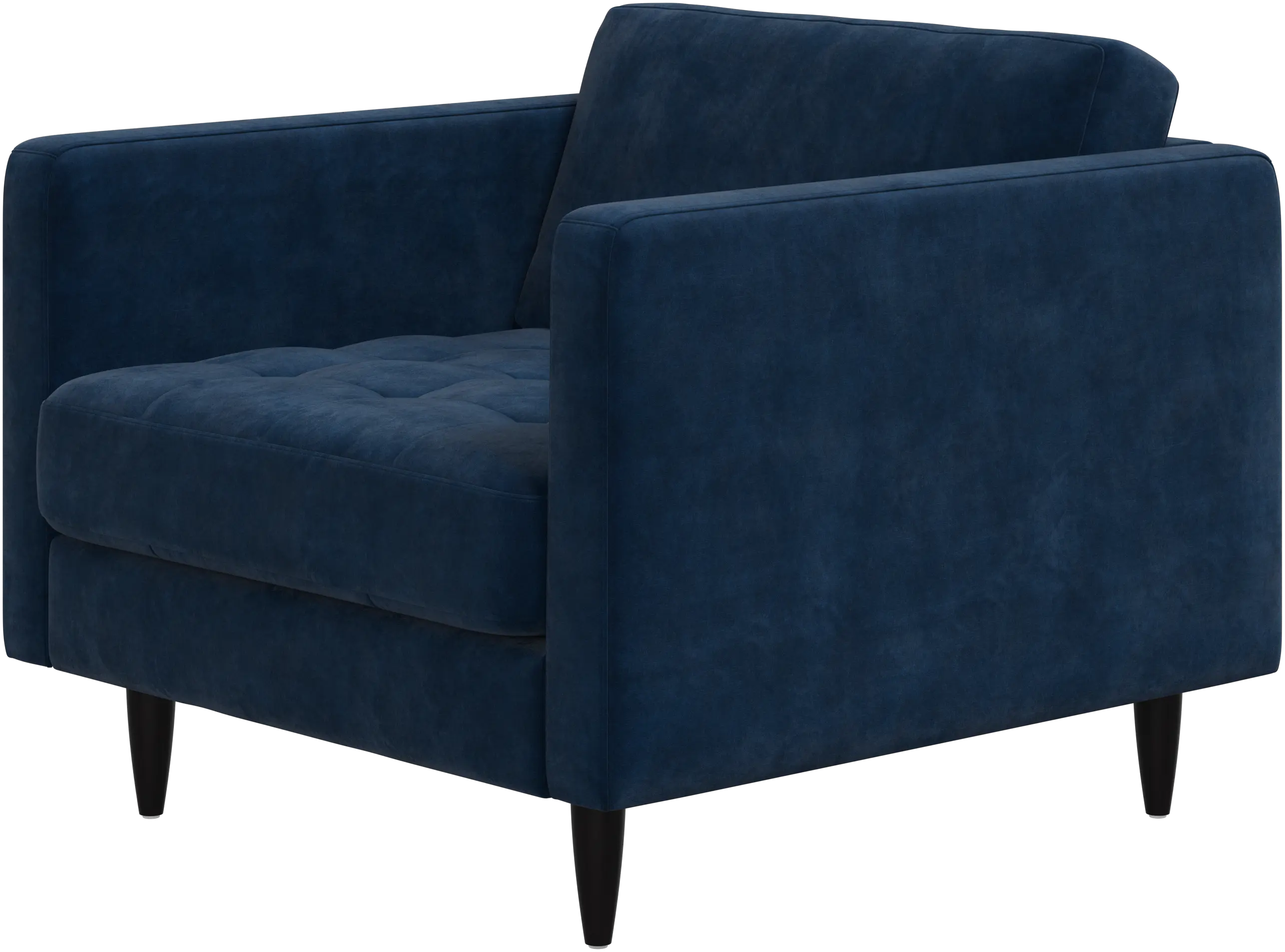 Osaka chair, tufted seat