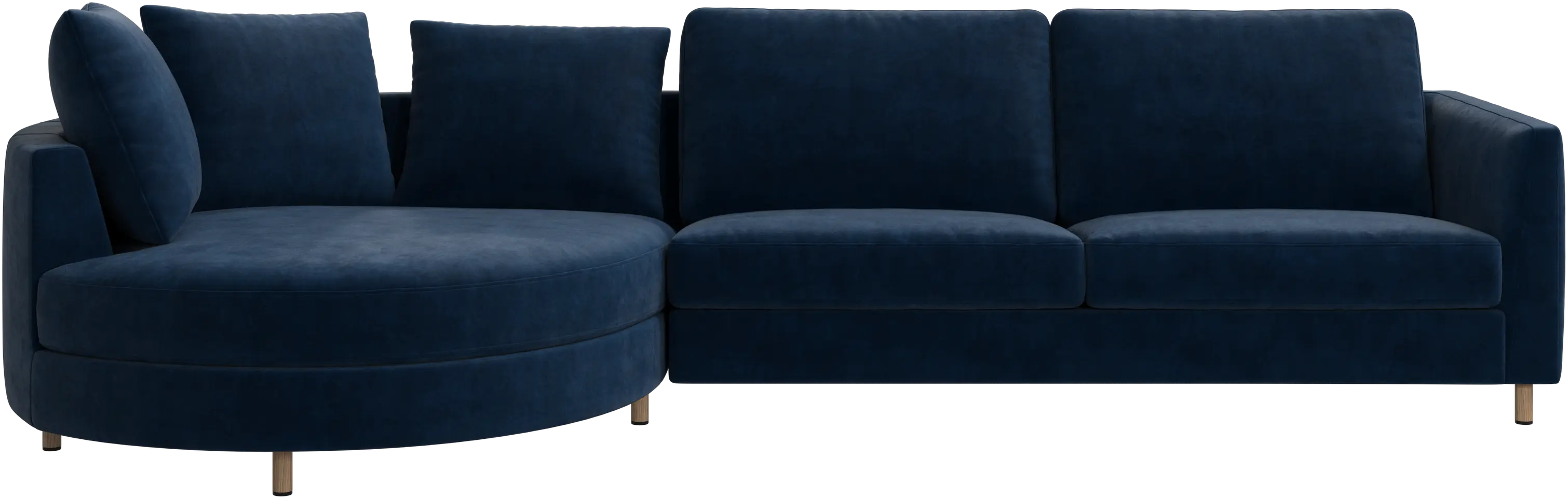 Indivi sofa with chaise longue left