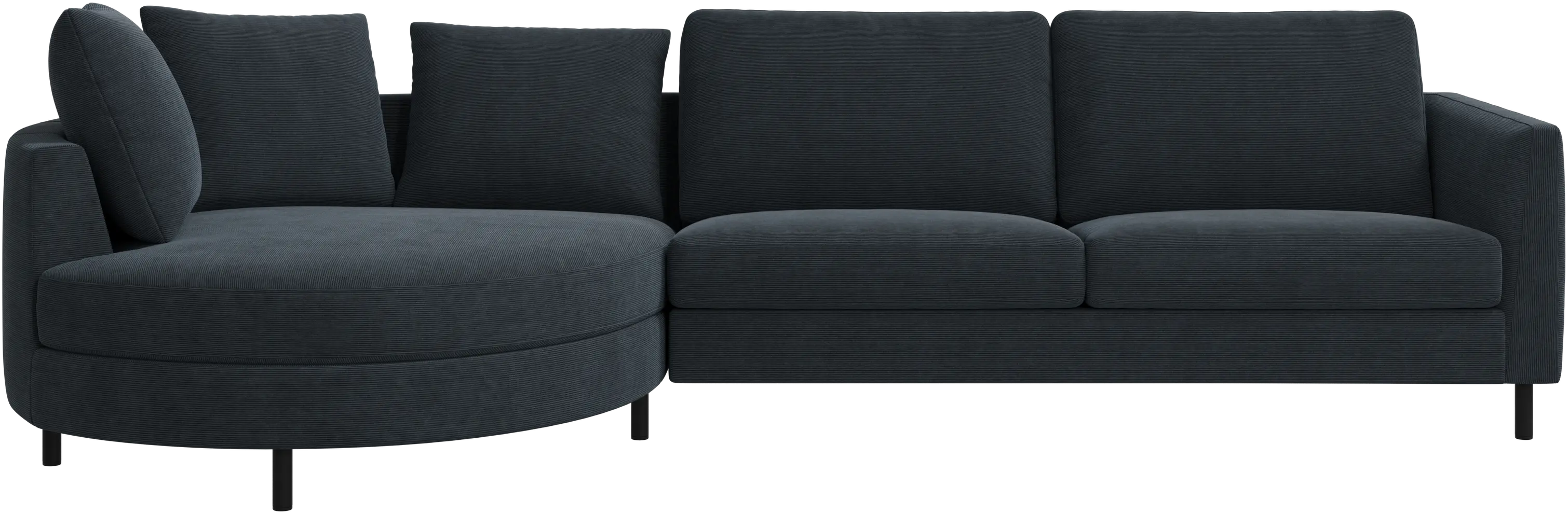 Indivi sofa with chaise longue left