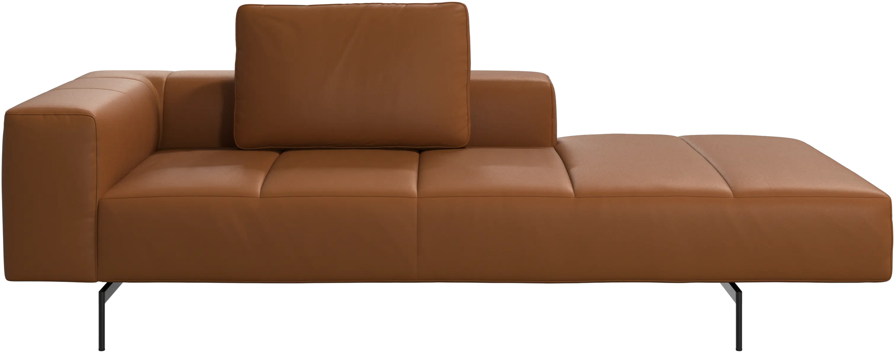 Amsterdam Iounging module for sofa, armrest left, open end right