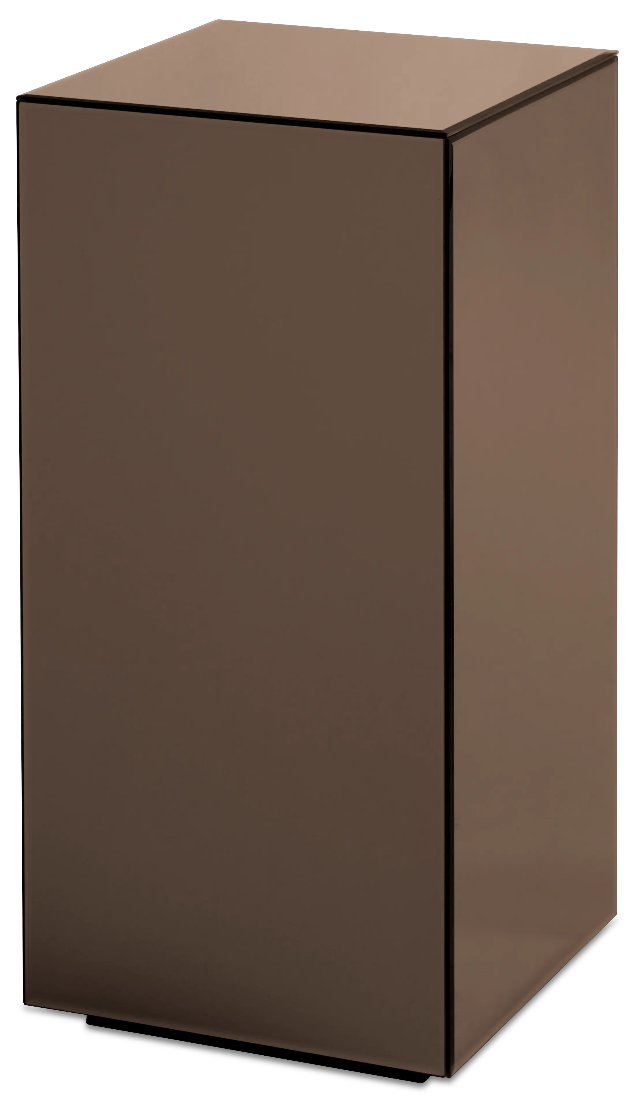 Block Mirror Side Table
