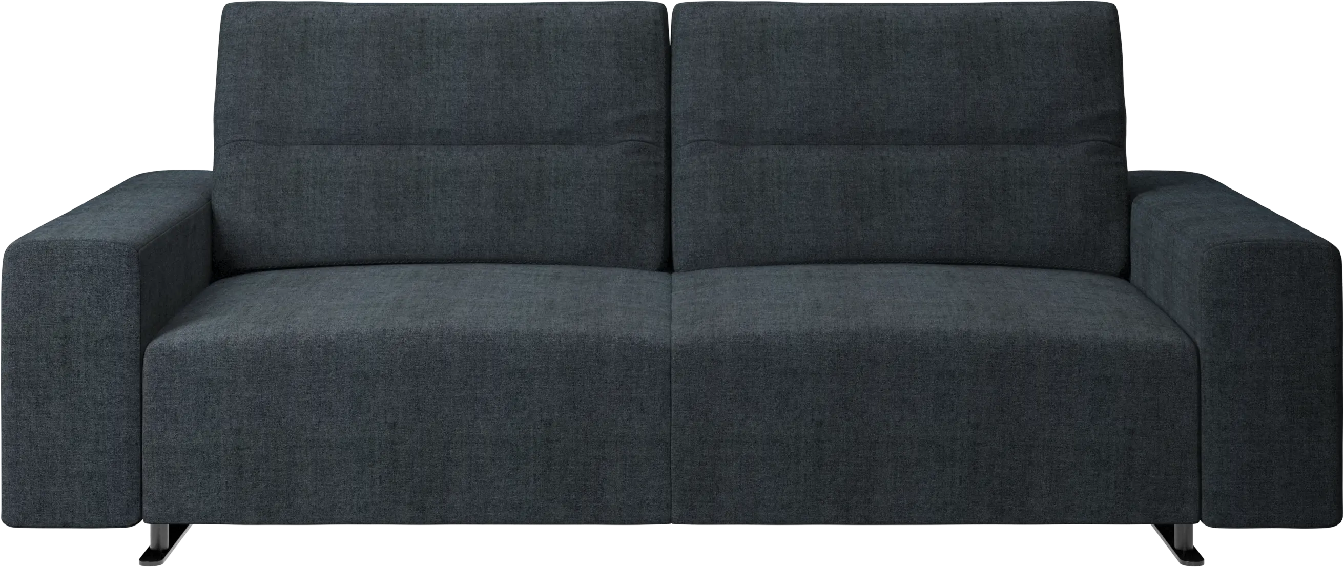 Hampton sofa with adjustable back and storage on the right side