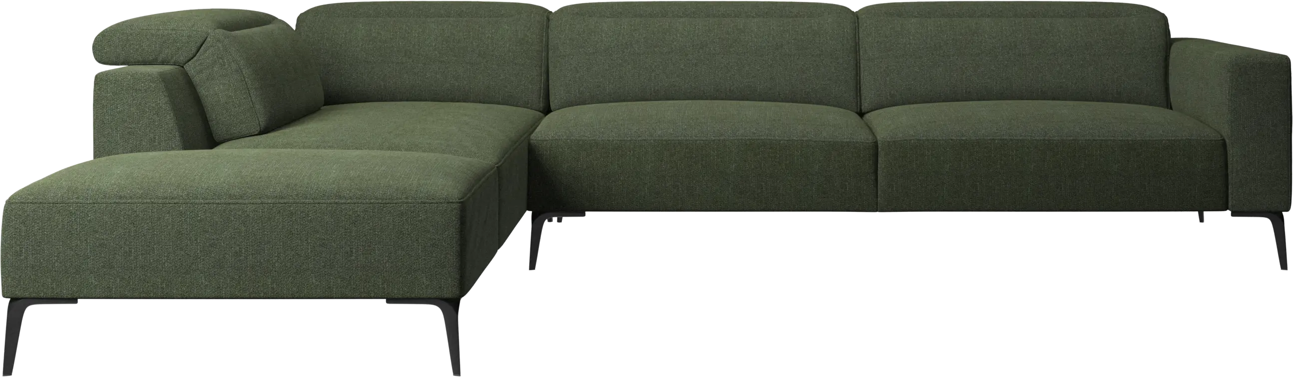 Zürich hoekbank met lounge-unit