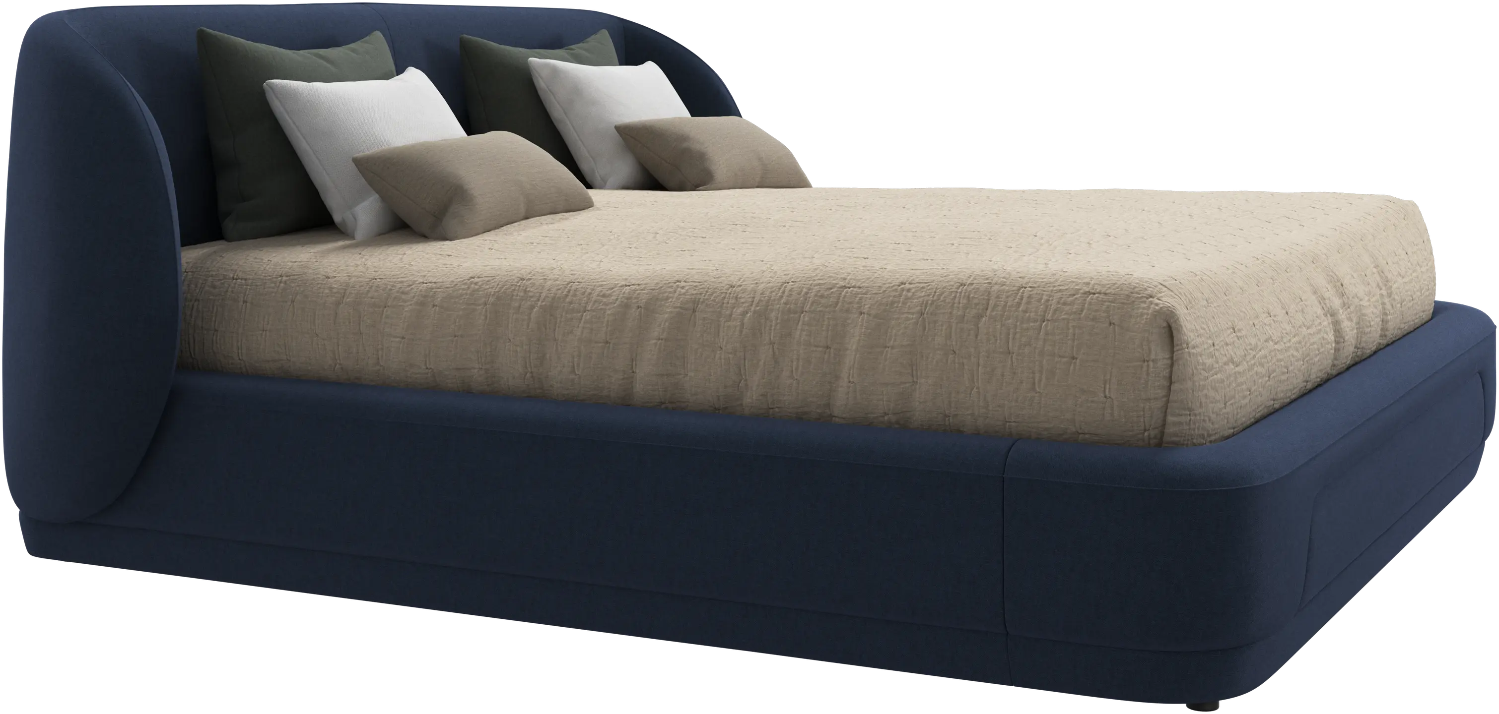Lit Bolzano avec sommier à lattes – l180xL200 cm
