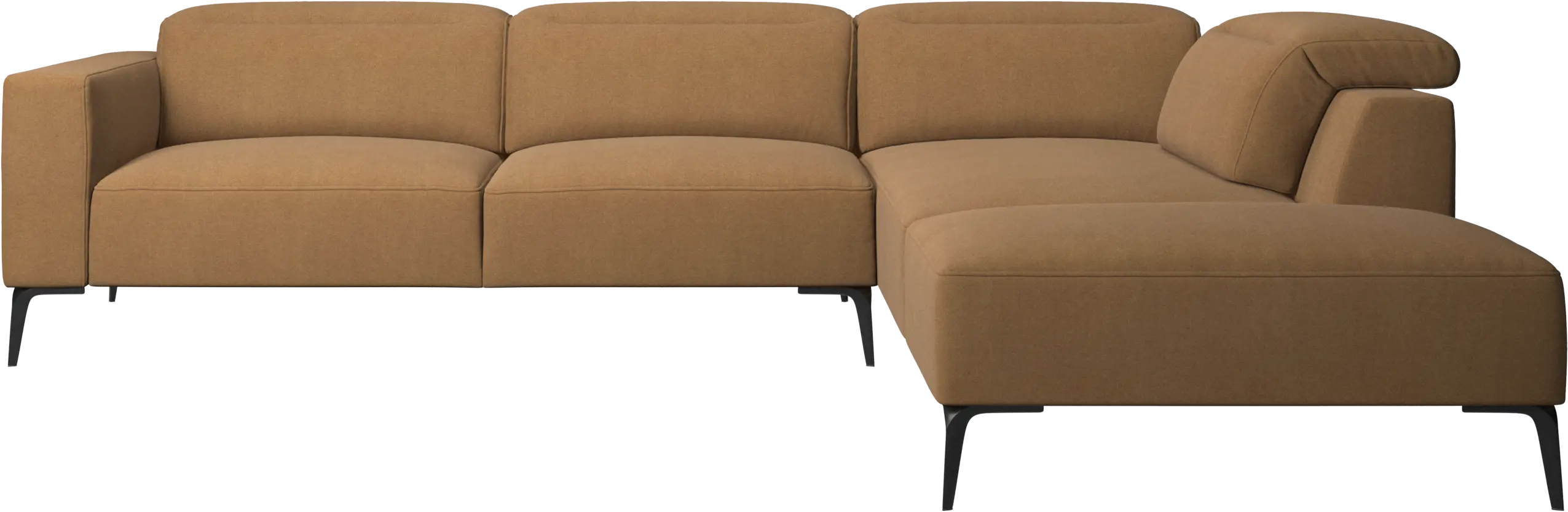 Zürich corner sofa with lounging unit