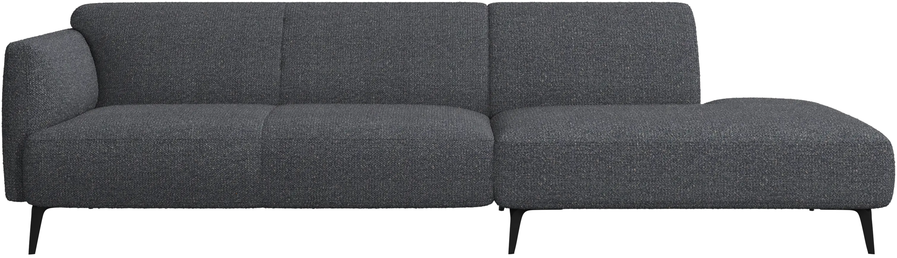 Modena sofa with lounging unit