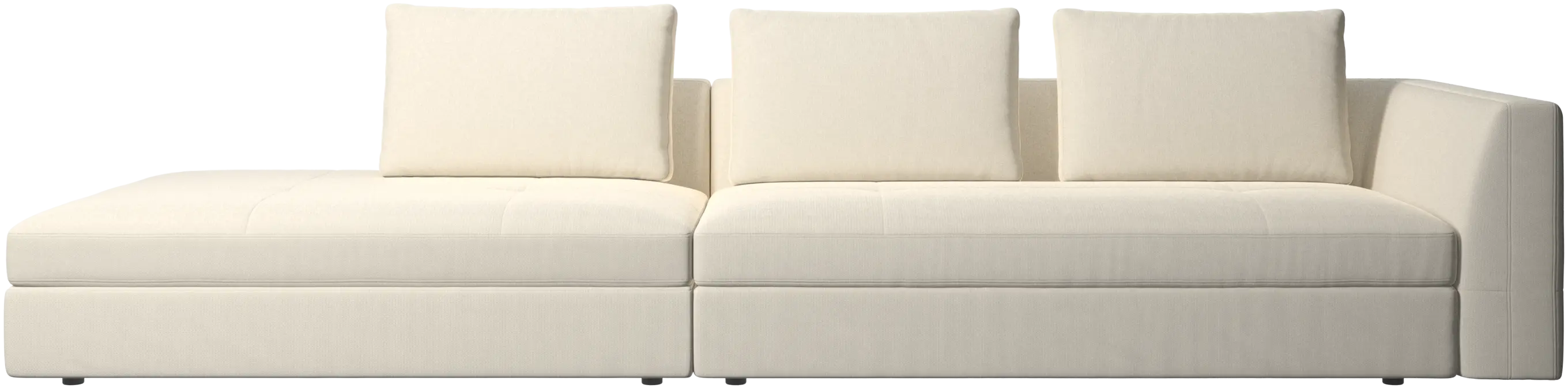 Bergamo sofa with lounging unit