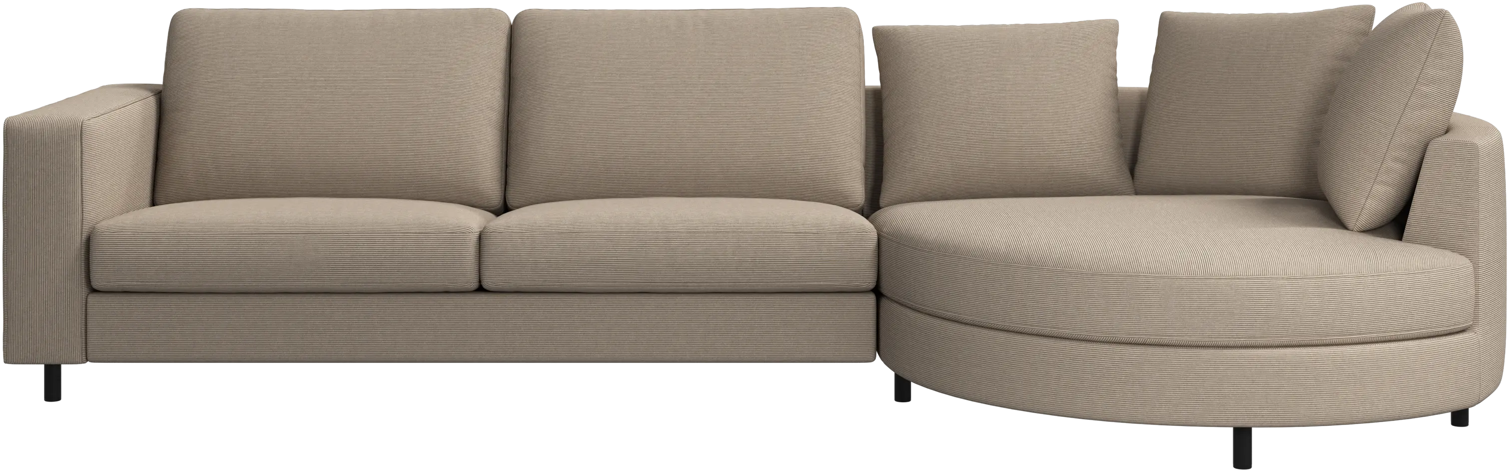 Indivi sofa with chaise longue right