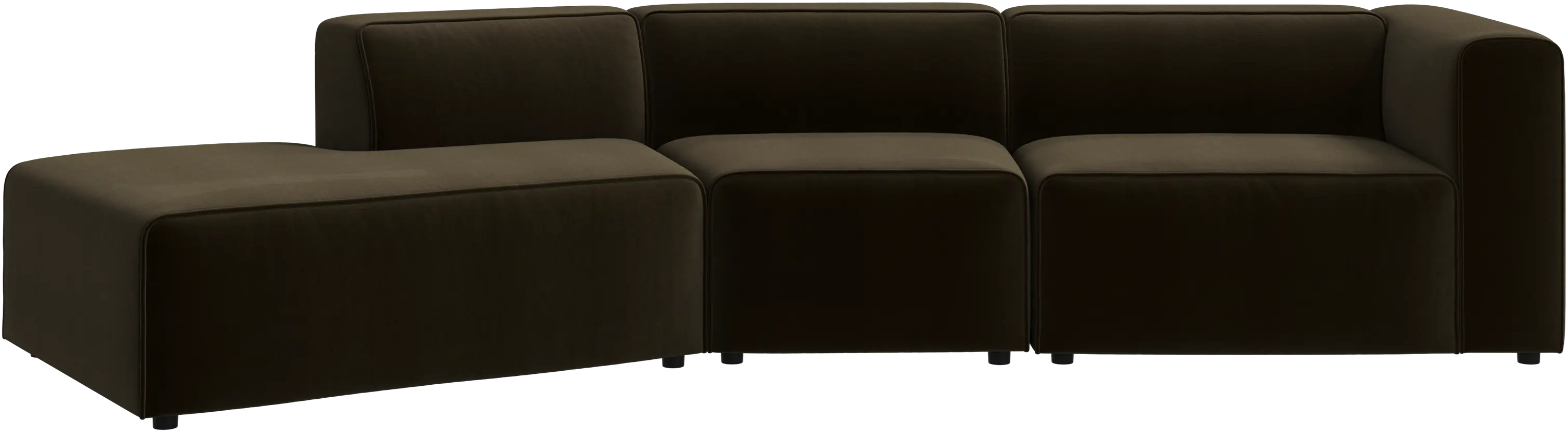 Carmo sofa with lounging units