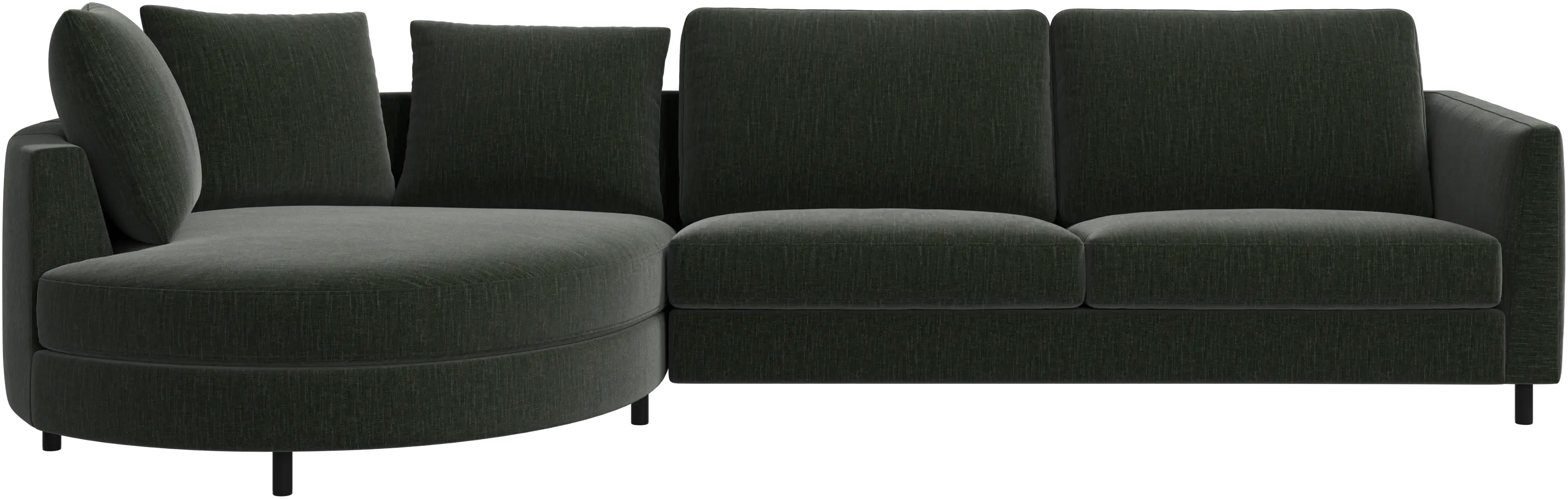 Indivi sofa with chaise longue left