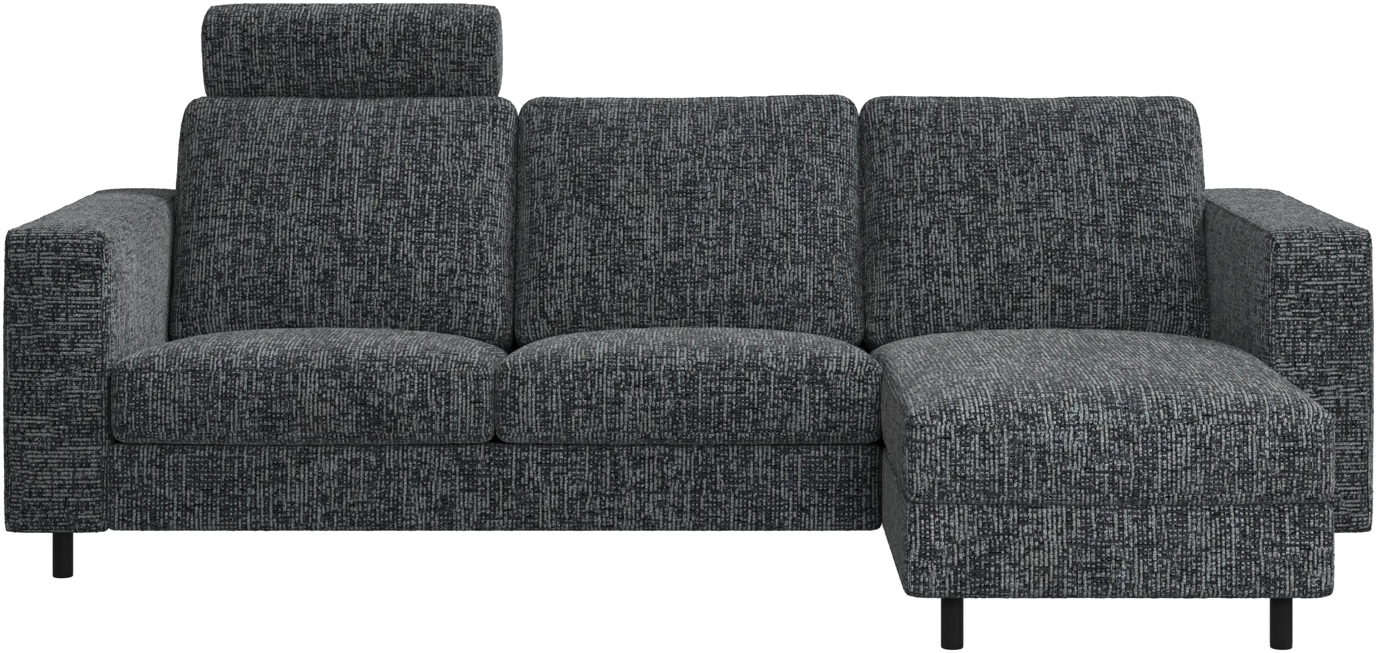 Sofá Indivi con módulo chaise-longue a la derecha