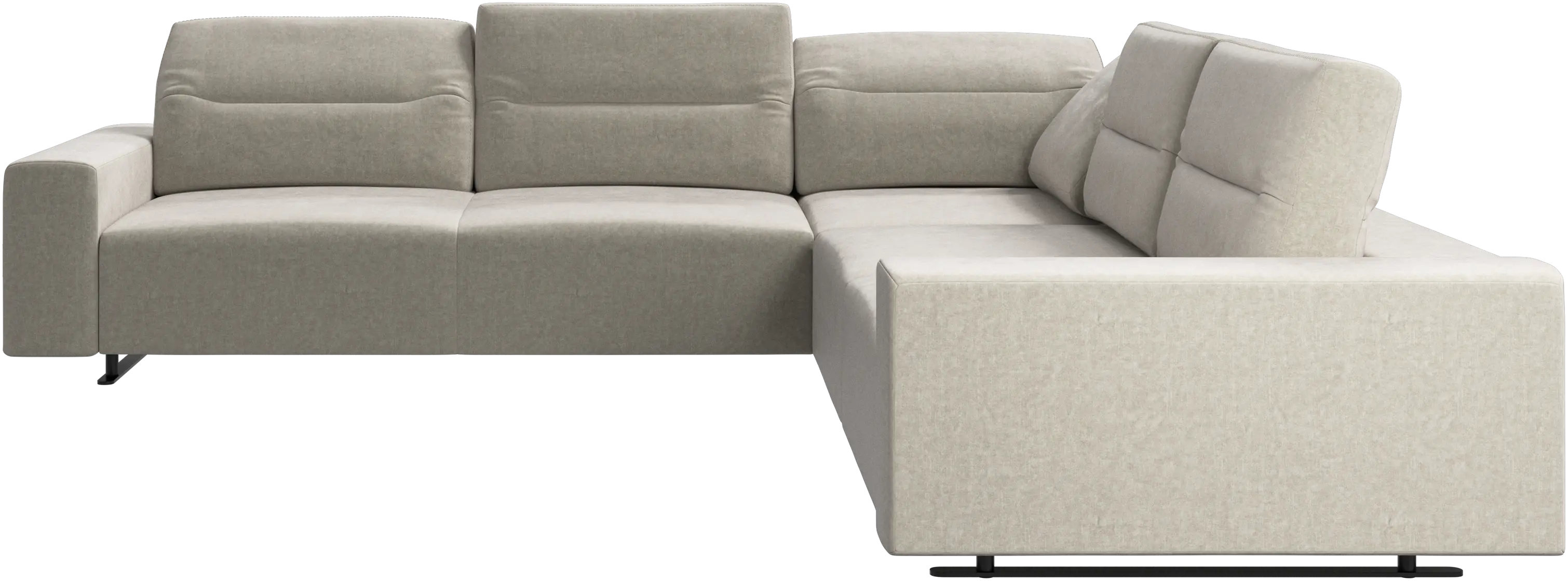 Hampton corner sofa with adjustable back