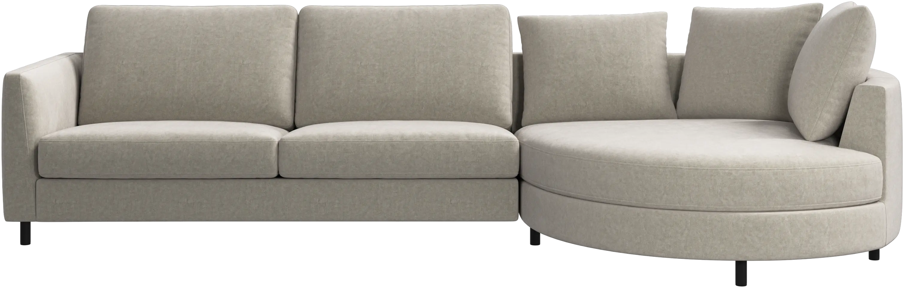 Indivi sofa with chaise longue right