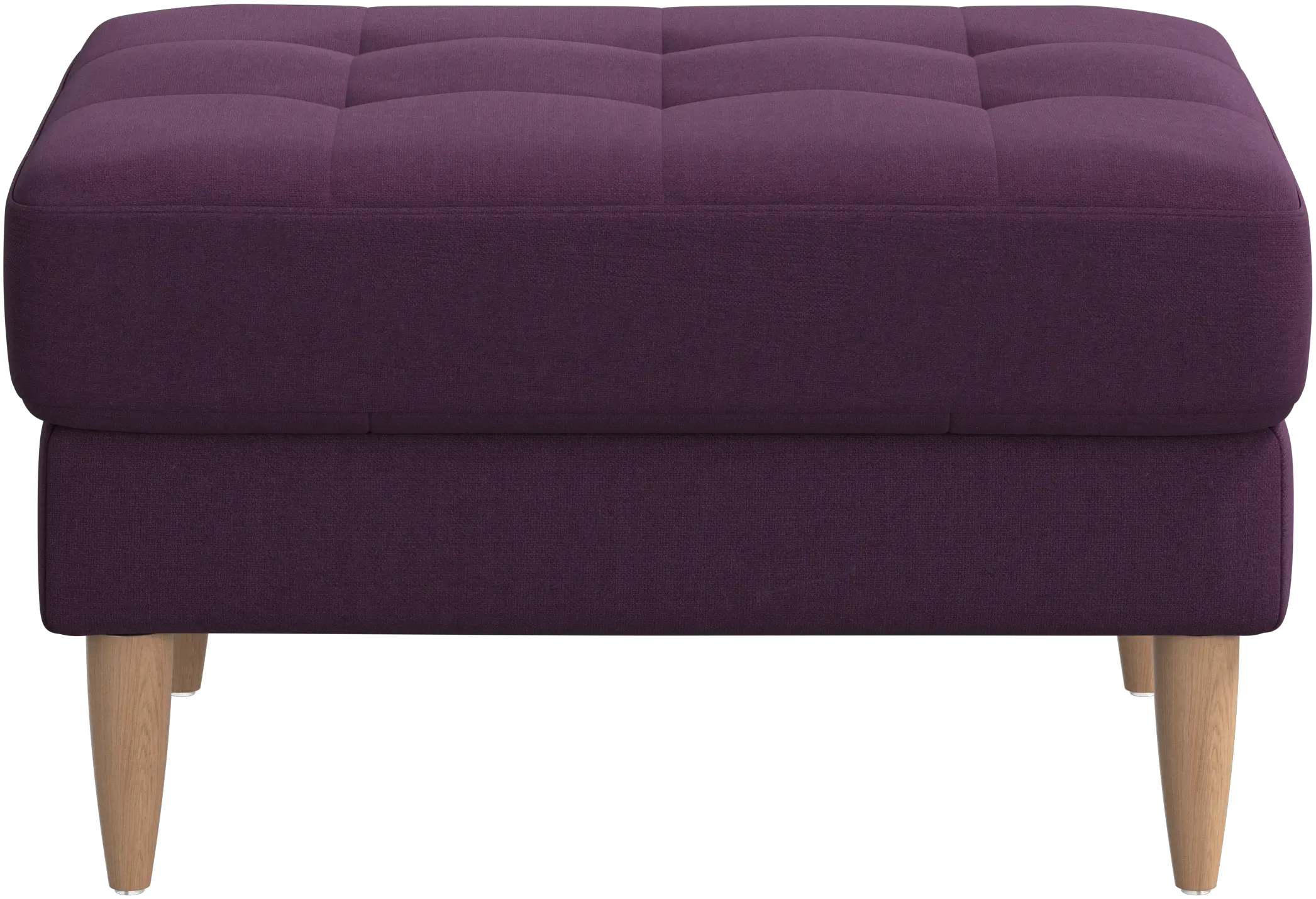 Osaka footstool, tufted seat
