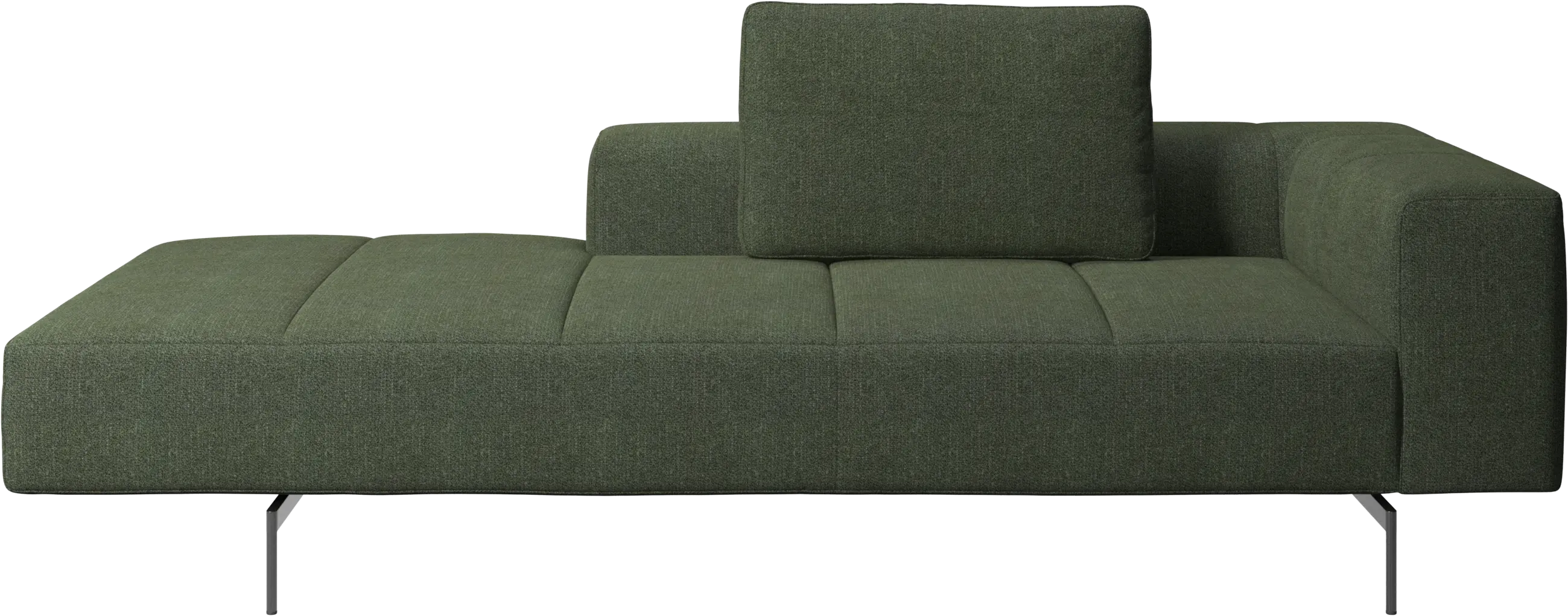Amsterdam Iounging module for sofa, armrest right, open end left