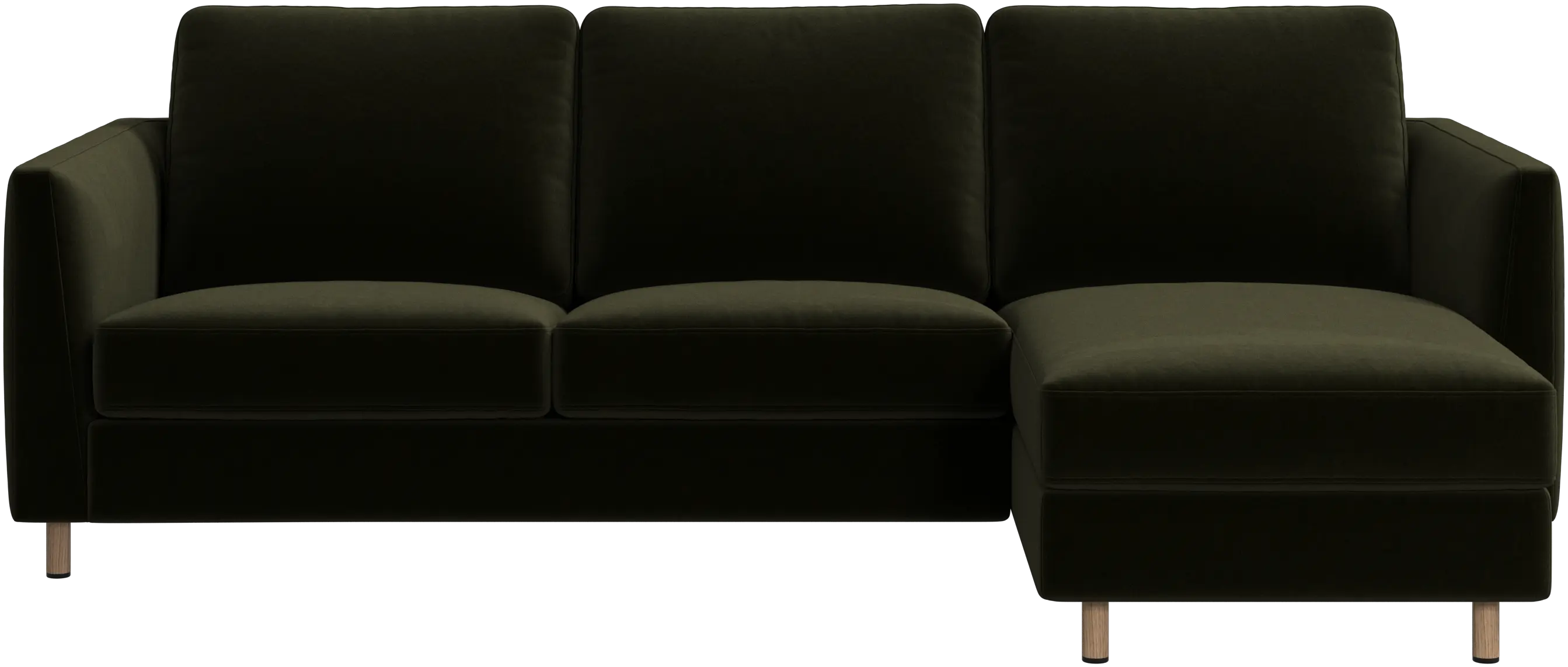 Sofá Indivi con módulo chaise-longue a la derecha