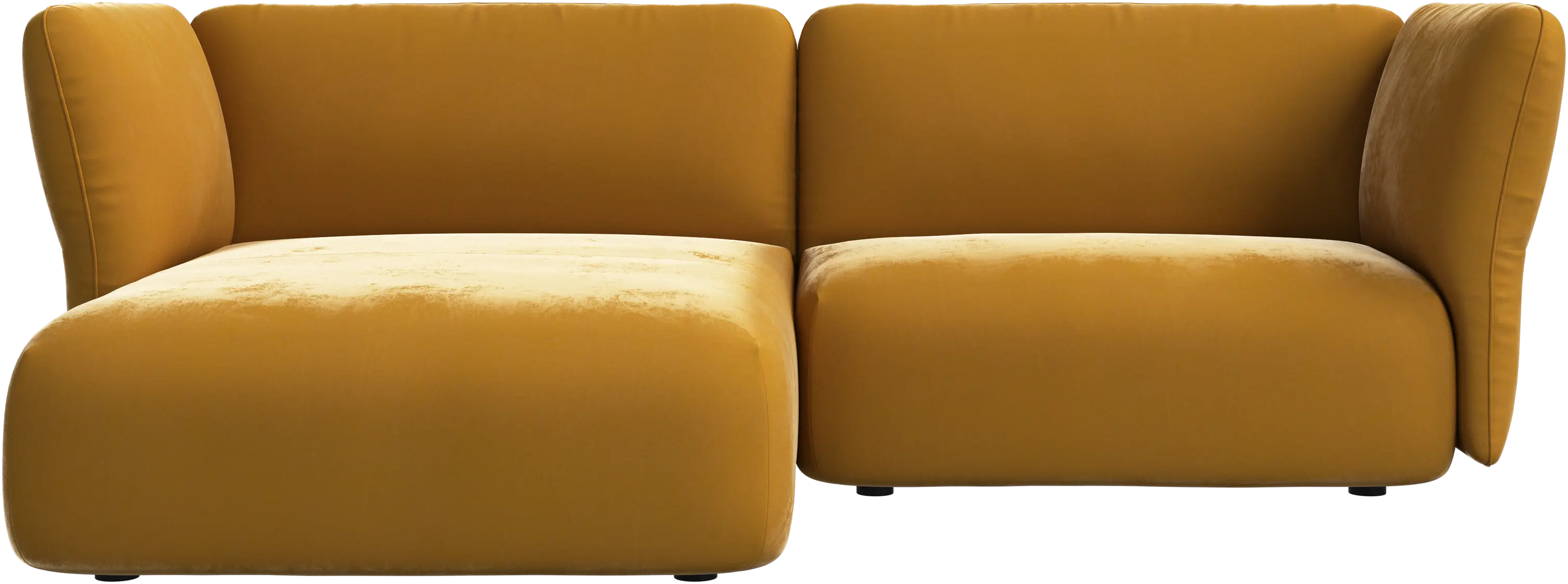 Paraggi 1.5-seater with chaise longue left
