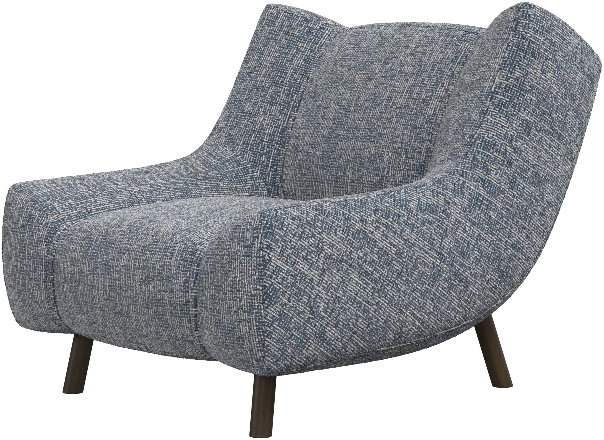 Chaise Nawabari, jambe en bois