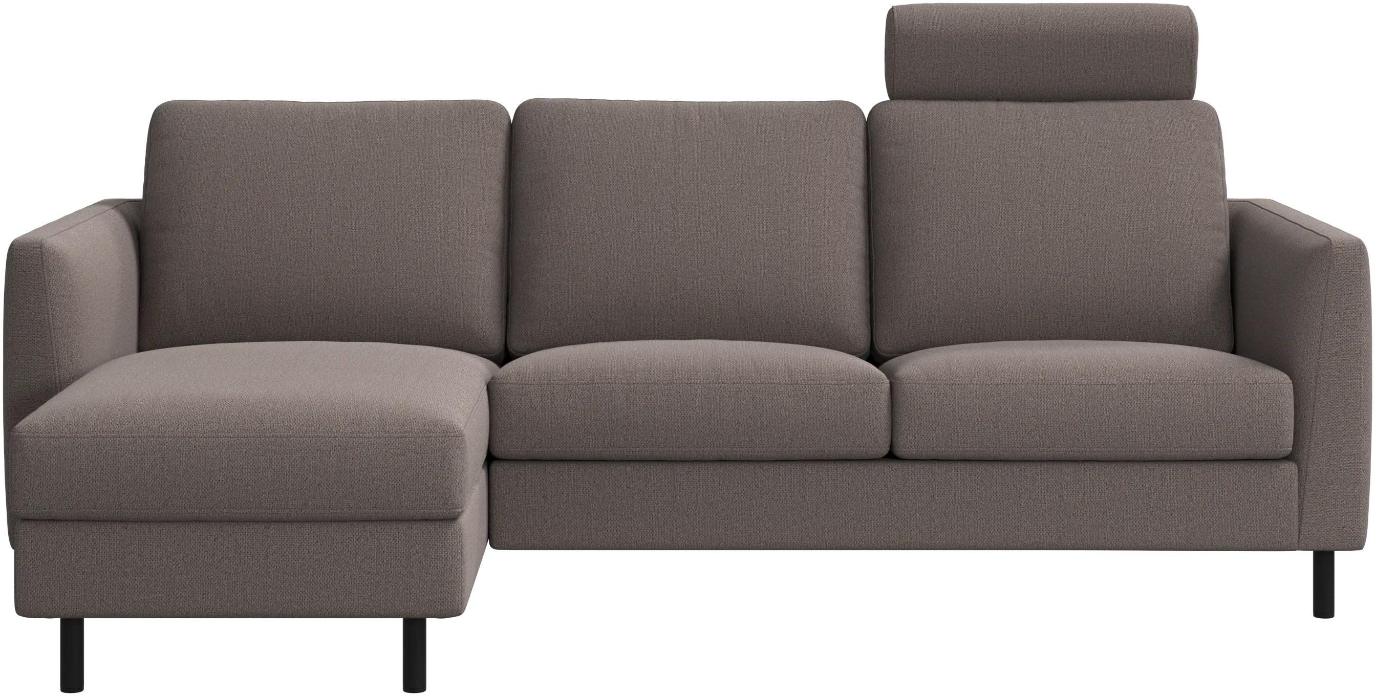 Indivi sofa with chaise longue left