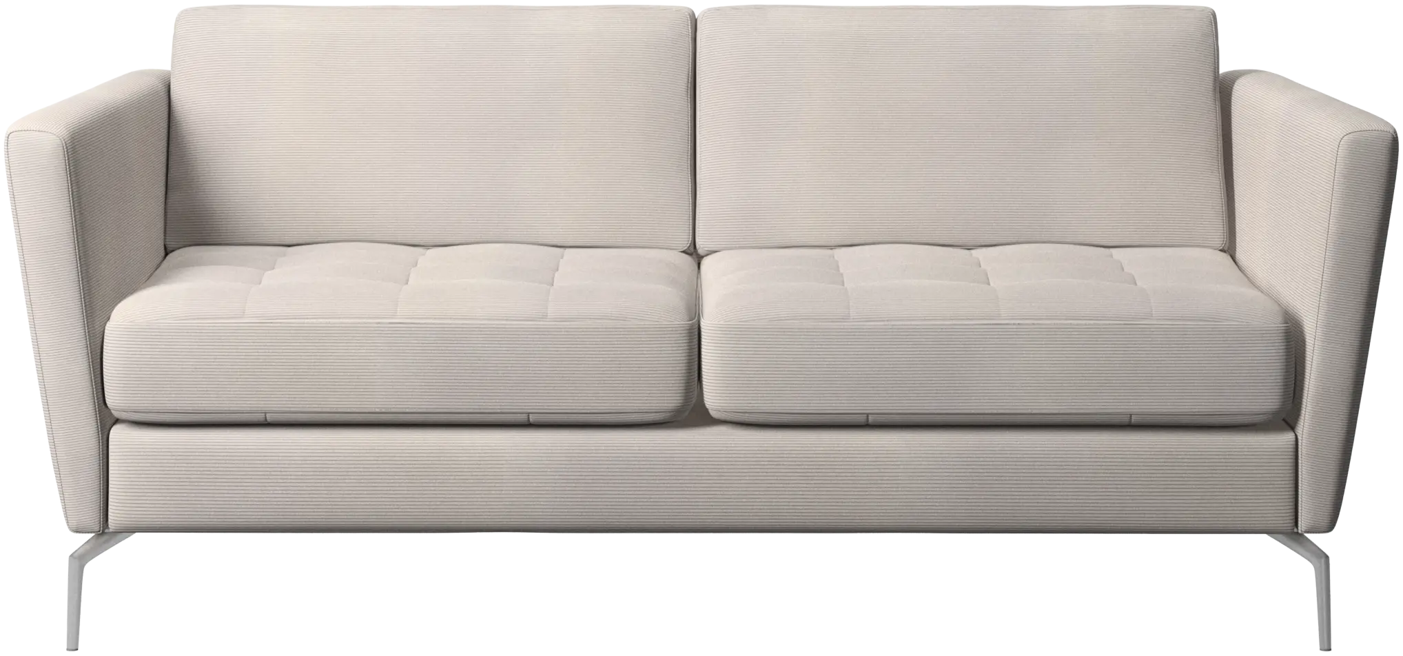 Osaka sofa, tufted seat